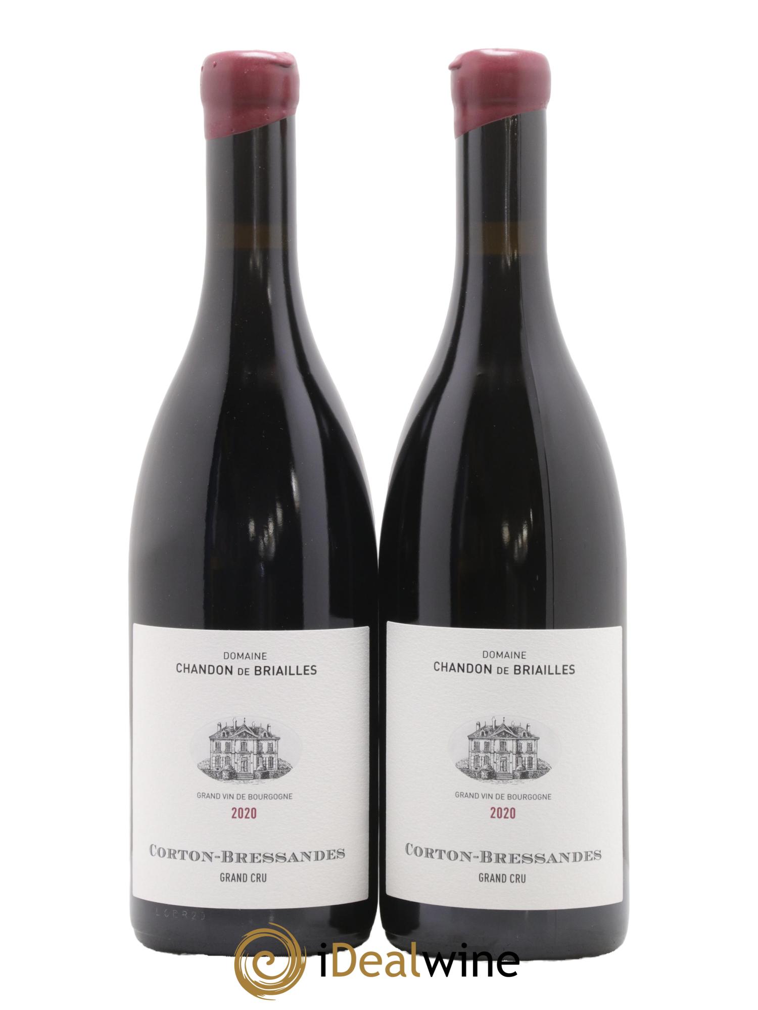 Corton Grand Cru Bressandes Chandon de Briailles 2020 - Lot of 2 bottles - 0