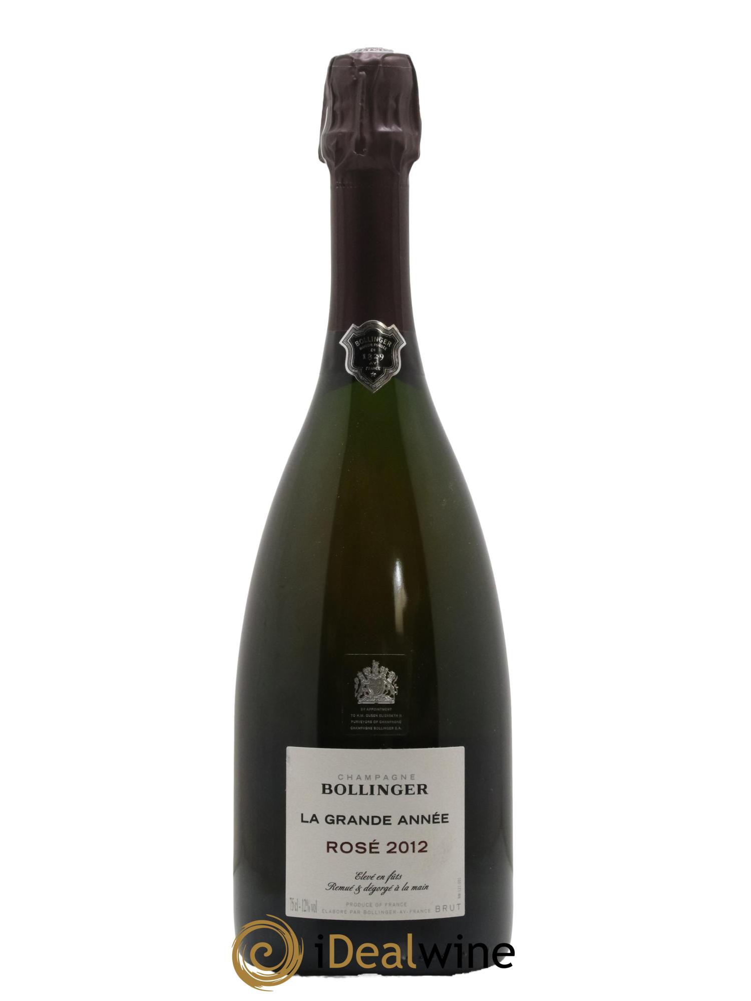 Grande Année Brut Bollinger 2012 - Lotto di 1 bottiglia - 0