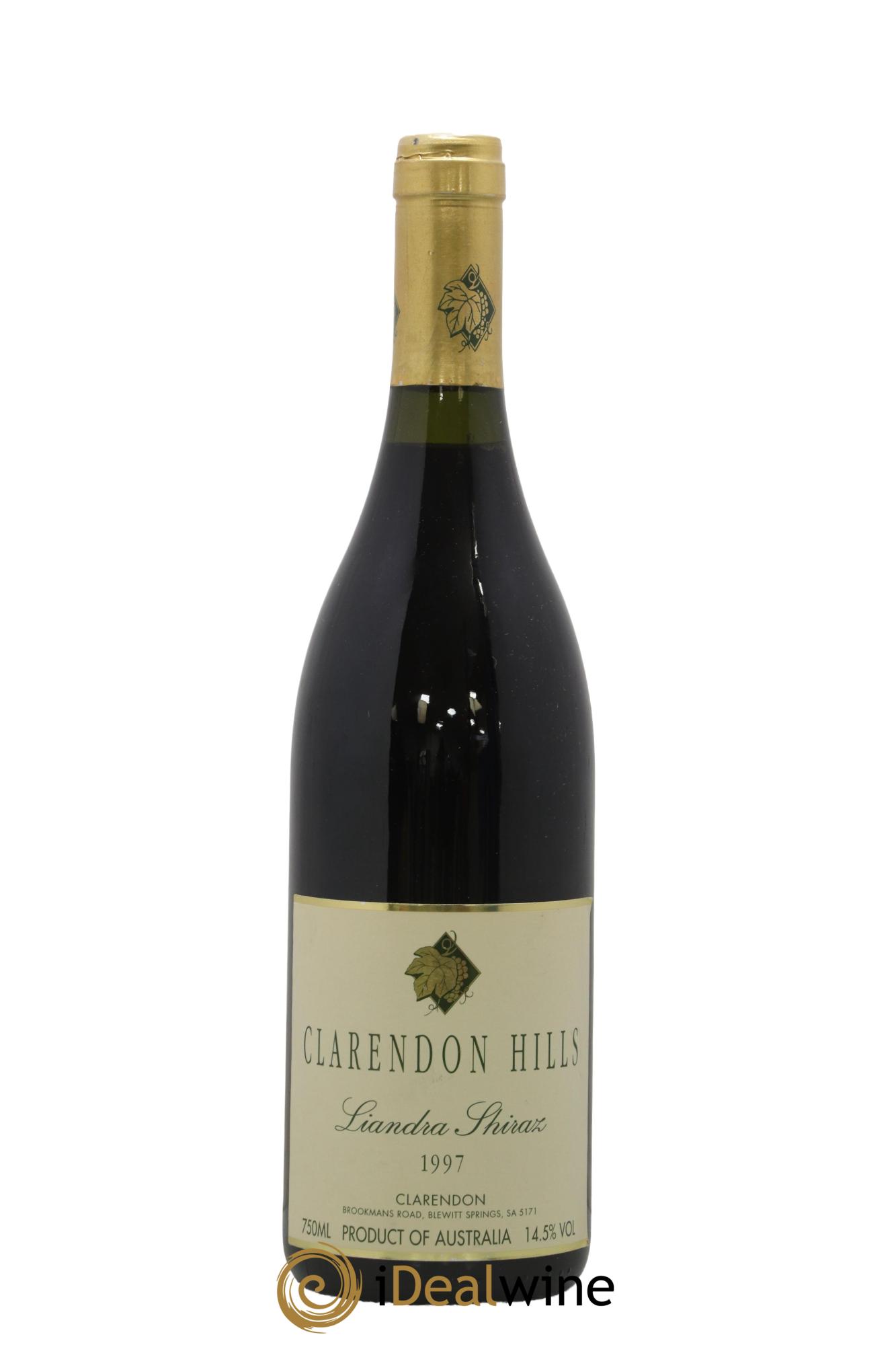 Australie Blewitt Springs Liandra Shiraz Clarendon Hills 1997 - Lot de 1 bouteille - 0