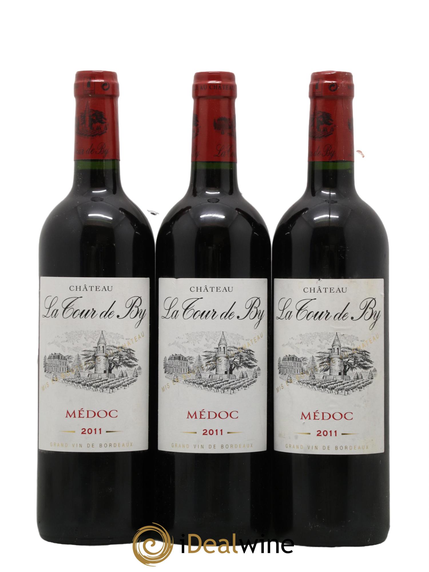 Château La Tour de By Cru Bourgeois  2011 - Lot de 6 bouteilles - 1