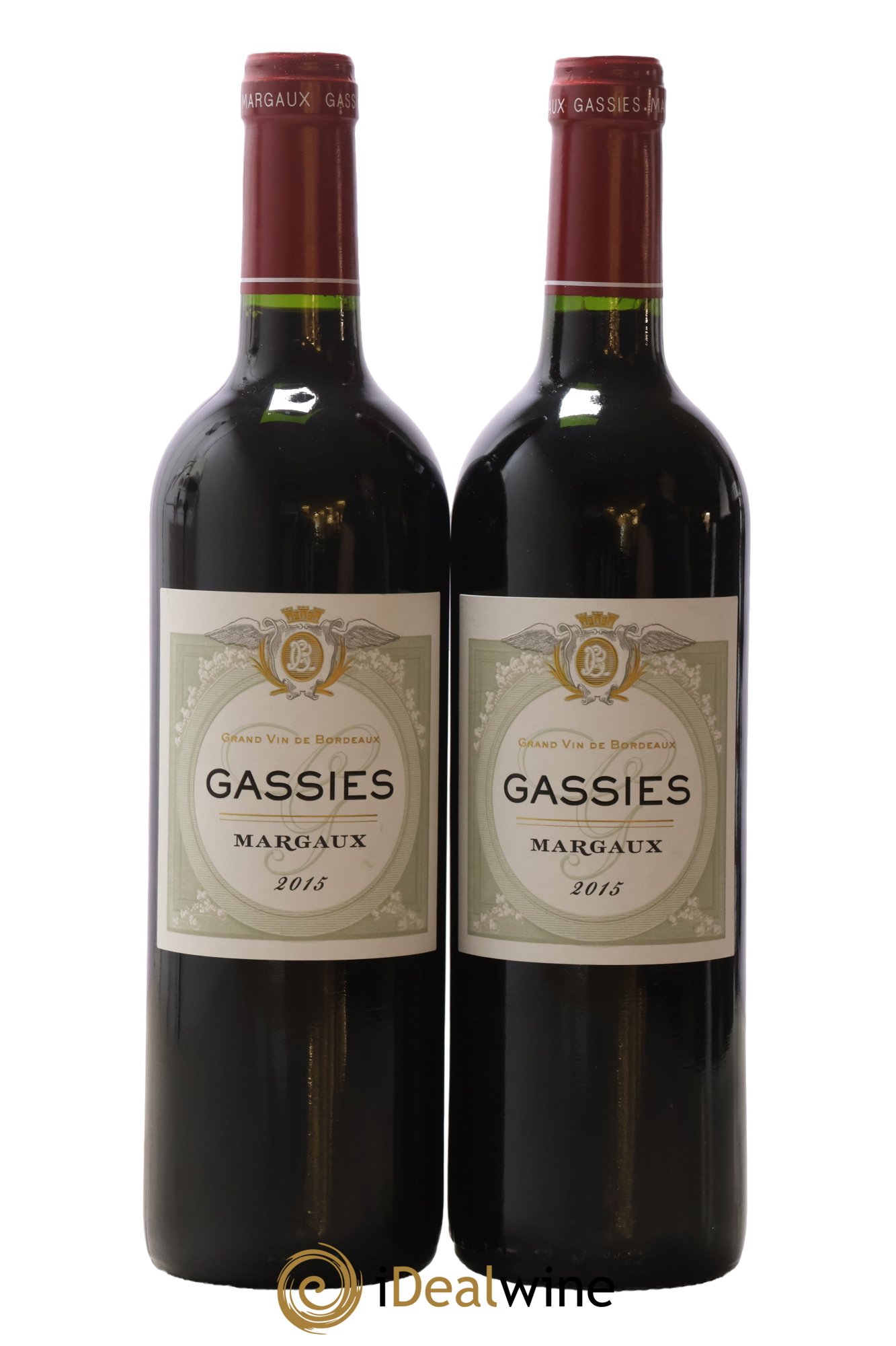 Margaux Château Gassies 2015 - Lot of 2 bottles - 0