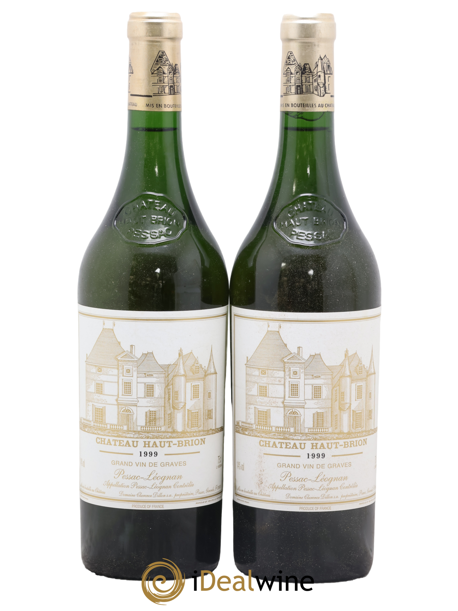 Château Haut Brion 1999 - Lot de 2 bouteilles - 0