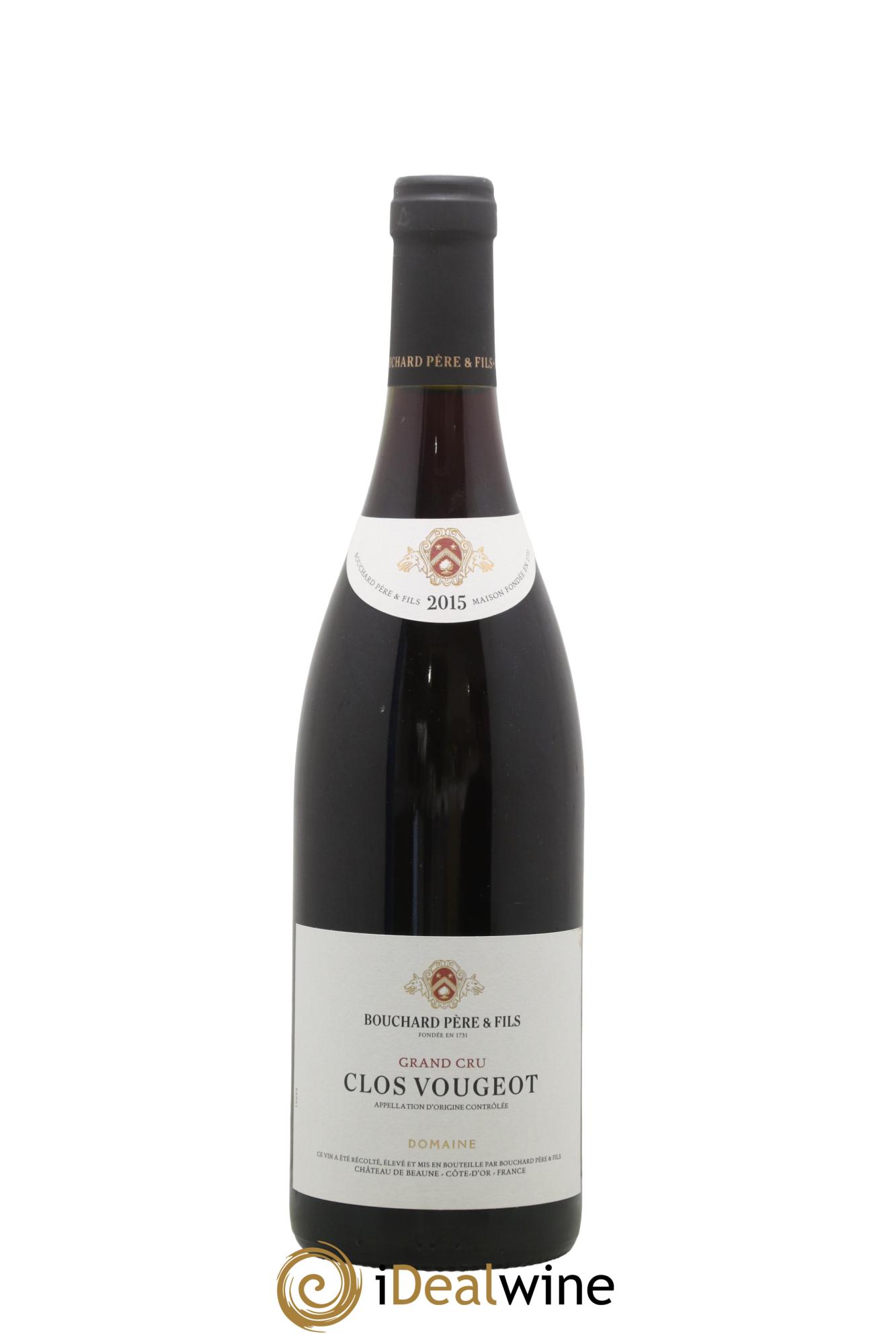 Clos de Vougeot Grand Cru Bouchard Père & Fils 2015 - Posten von 1 Flasche - 0