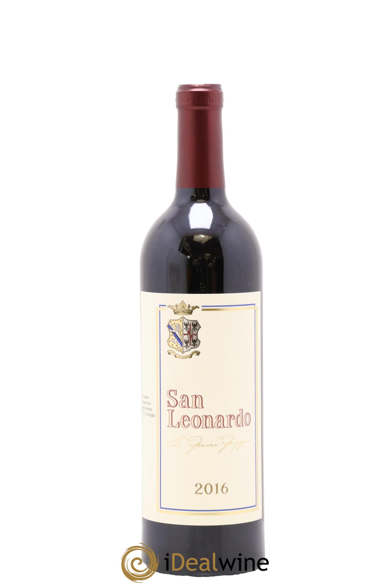 IGT Vigneti delle Dolomiti San Leonardo Tenuta San Leonardo 2016 - Lot de 1 bouteille - 0