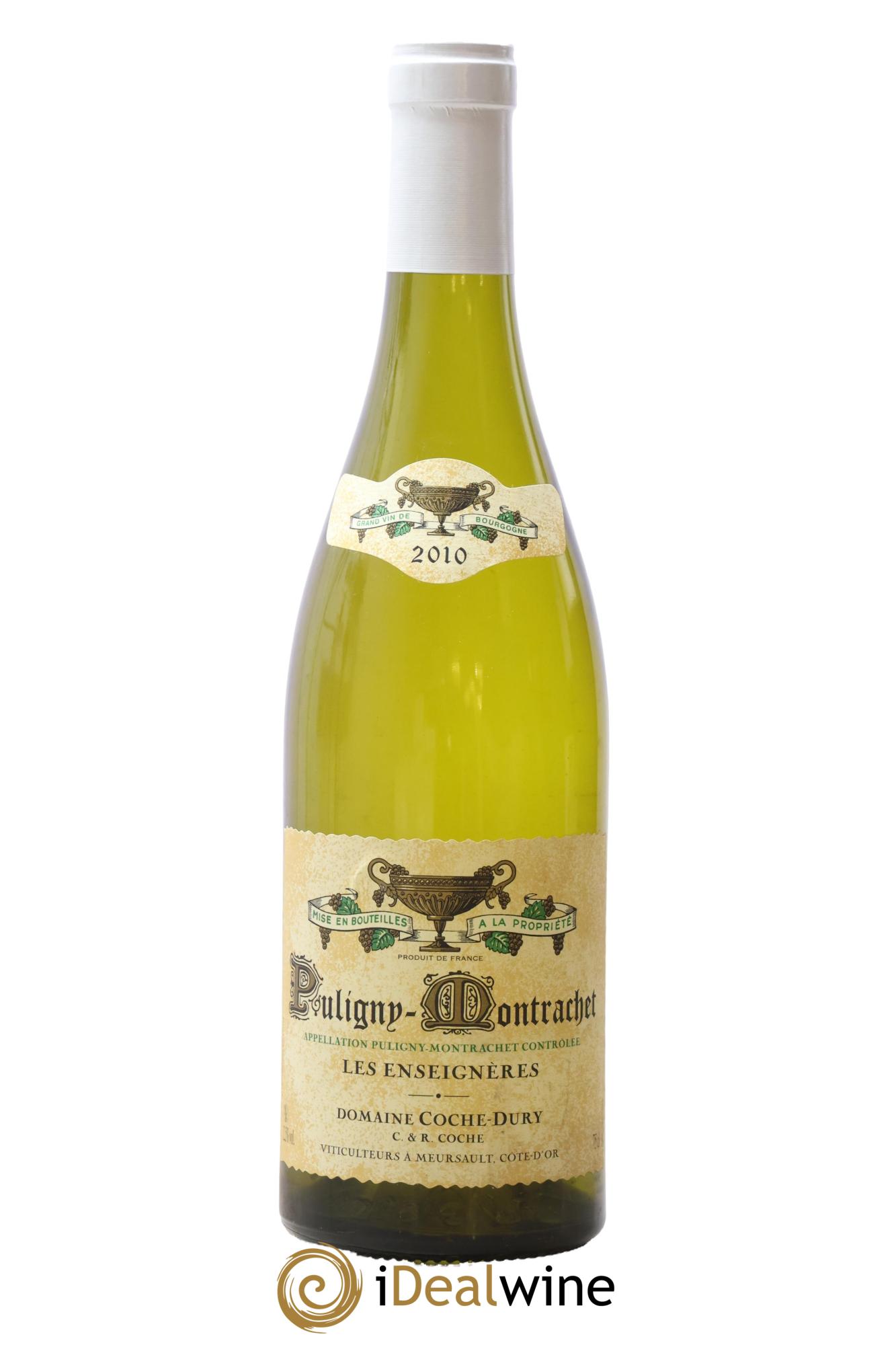 Puligny-Montrachet Les Enseignères Coche Dury (Domaine) 2010 - Lot of 1 bottle - 0