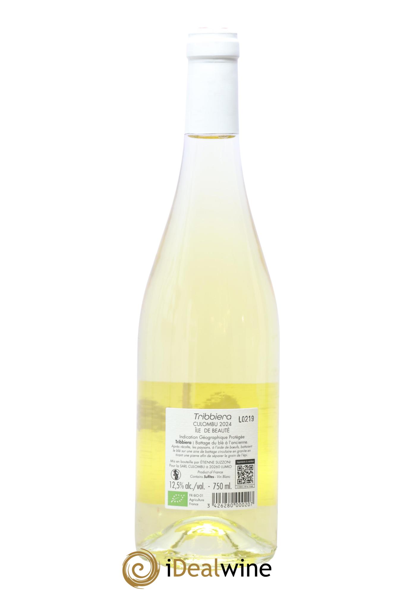 Vin de Corse Tribbiera Clos Culombu 2024 - Posten von 1 Flasche - 1