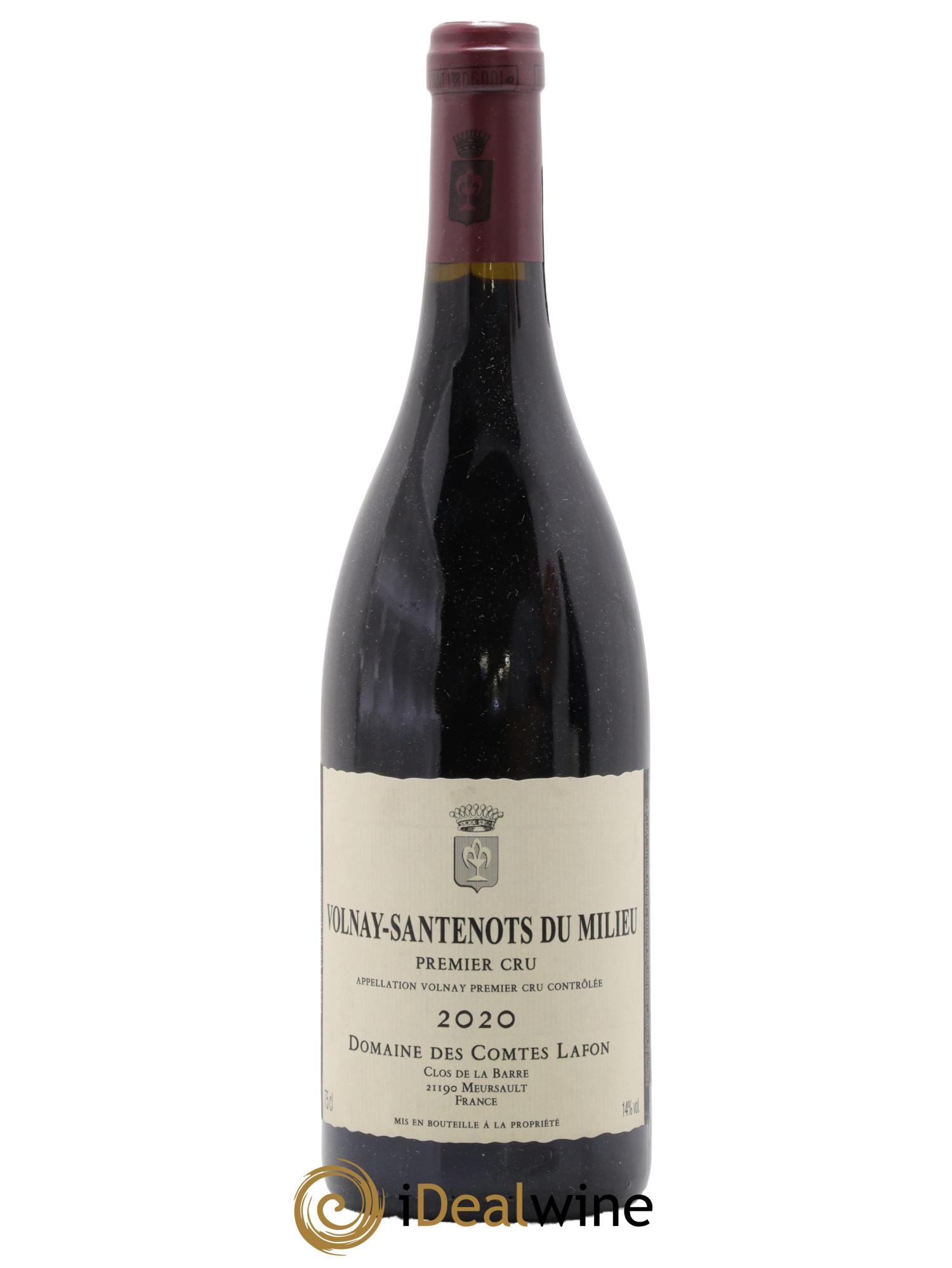 Volnay 1er Cru Santenots du Milieu Comtes Lafon (Domaine des) 2020 - Lot de 1 bouteille - 0