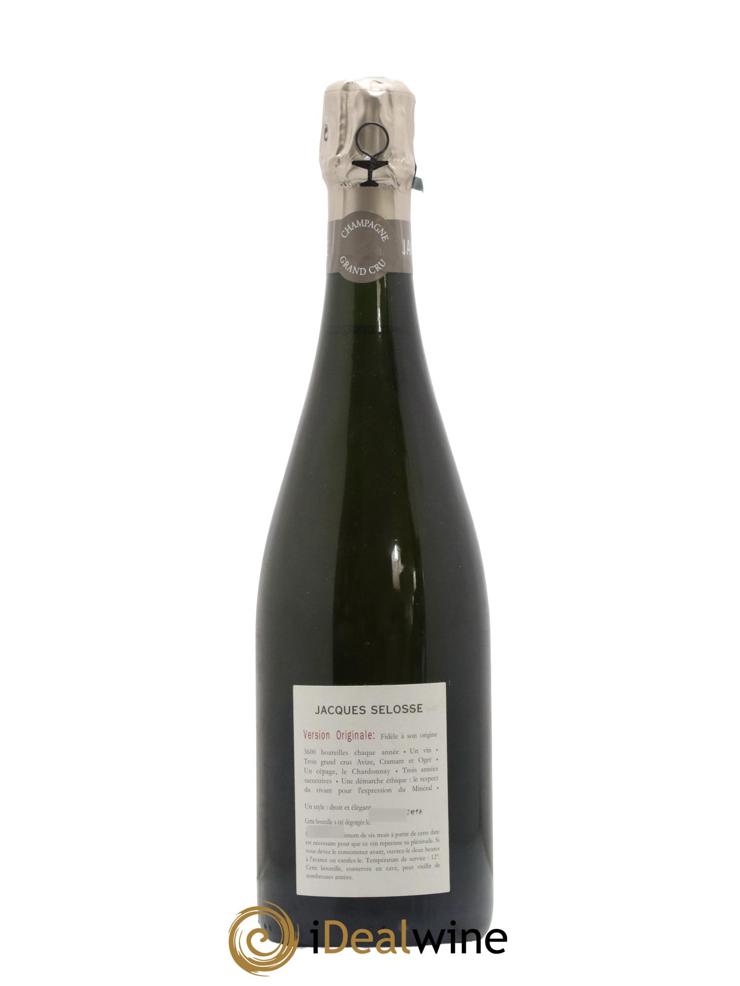 Version Originale Jacques Selosse - Lot de 1 bouteille - 1