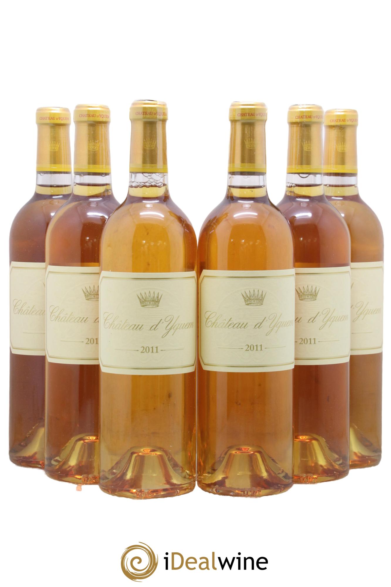 Château d' Yquem 1er Cru Classé Supérieur 2011 - Lot de 6 bouteilles - 0