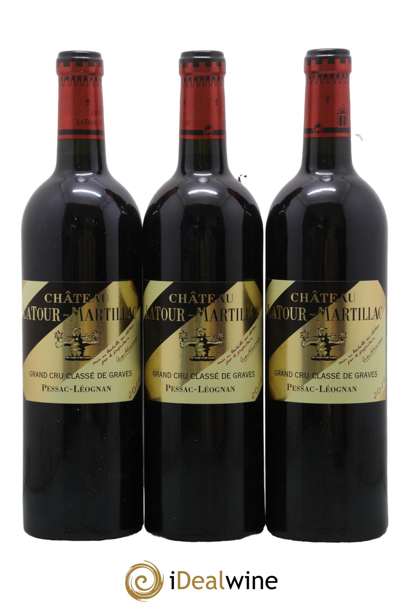 Château Latour-Martillac Cru Classé de Graves 2016 - Lotto di 6 bottiglie - 2