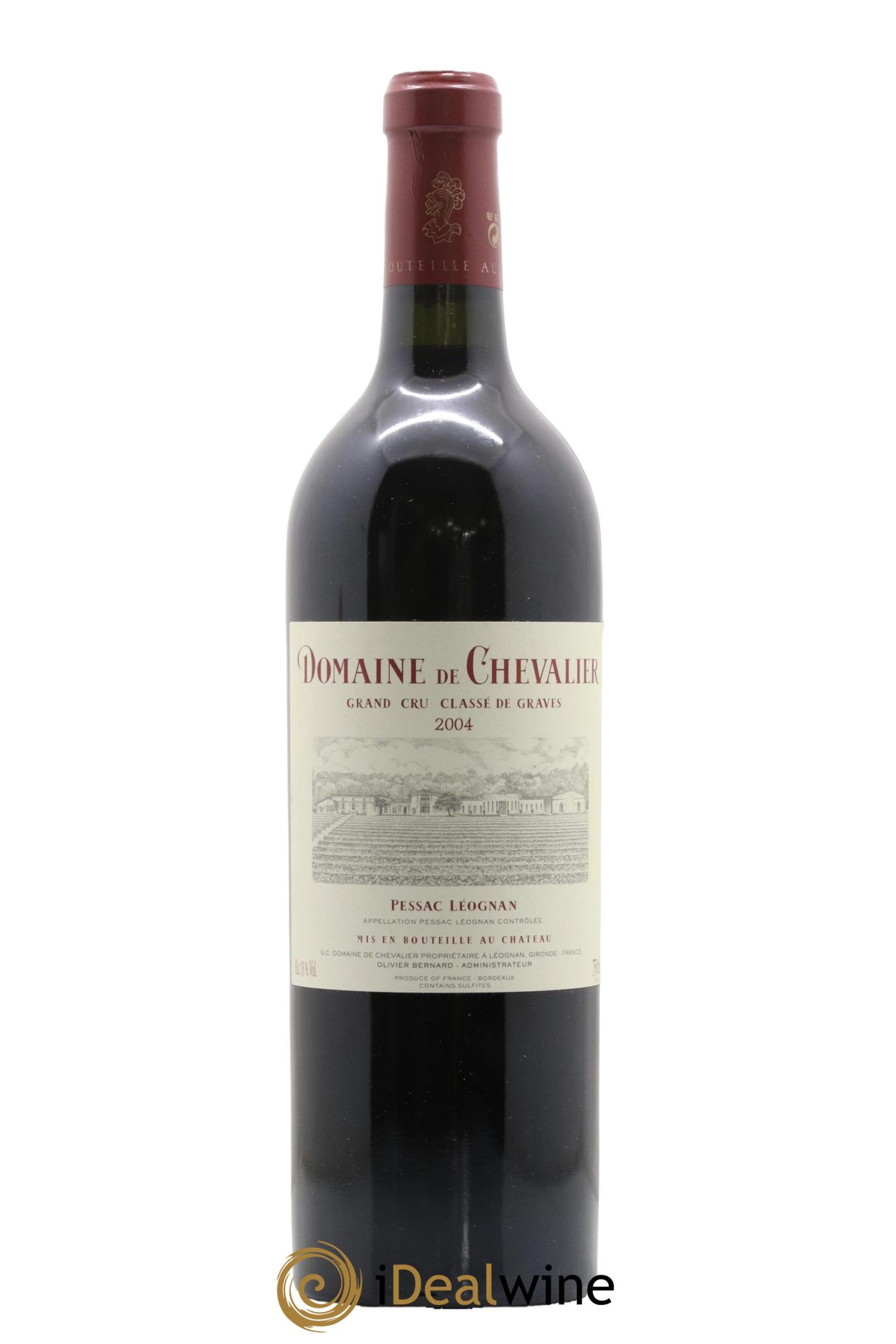 Domaine de Chevalier Cru Classé de Graves 2004 - Lot de 1 bouteille - 0