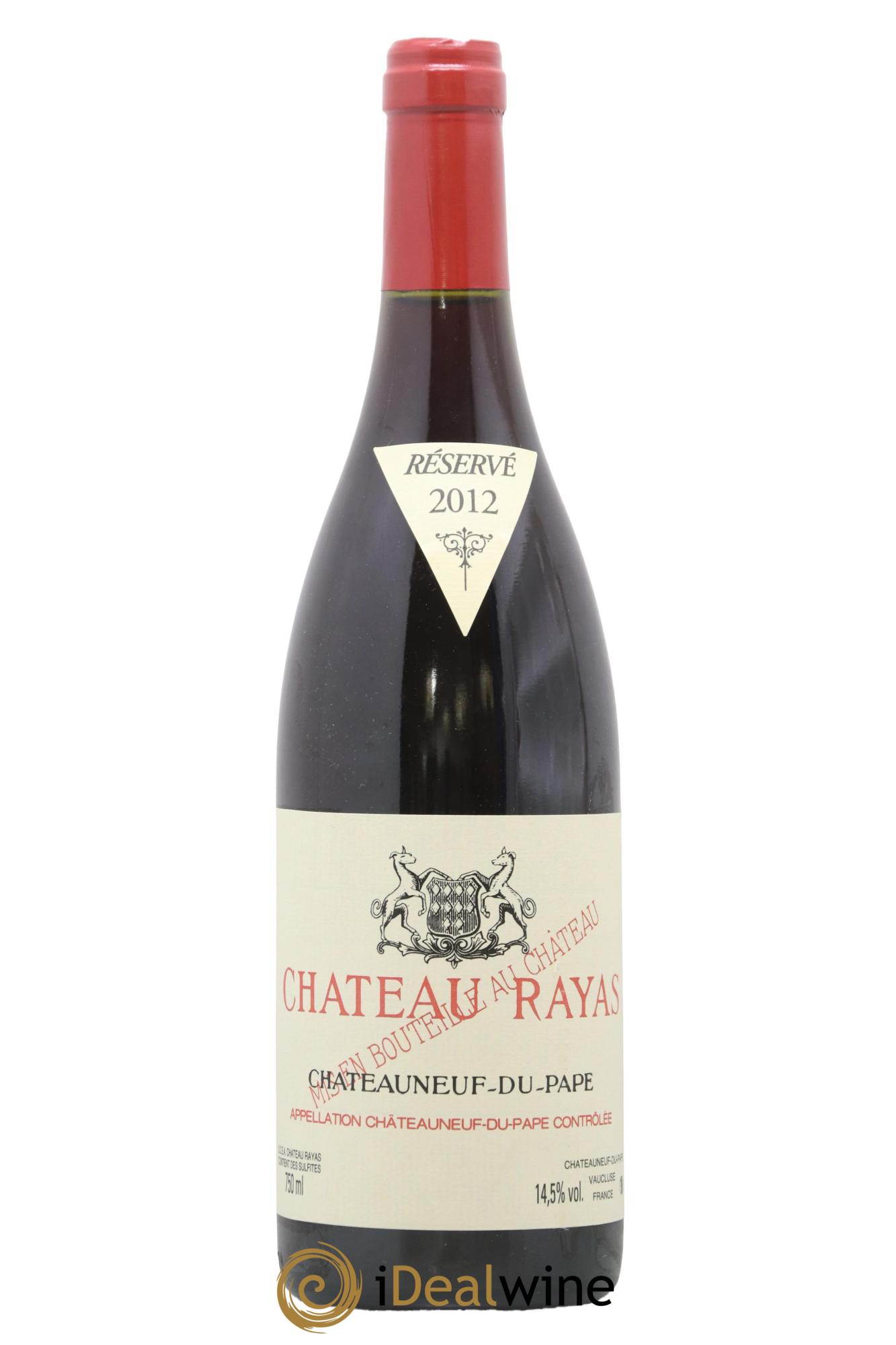 Châteauneuf-du-Pape Château Rayas Emmanuel Reynaud 2012 - Posten von 1 Flasche - 0