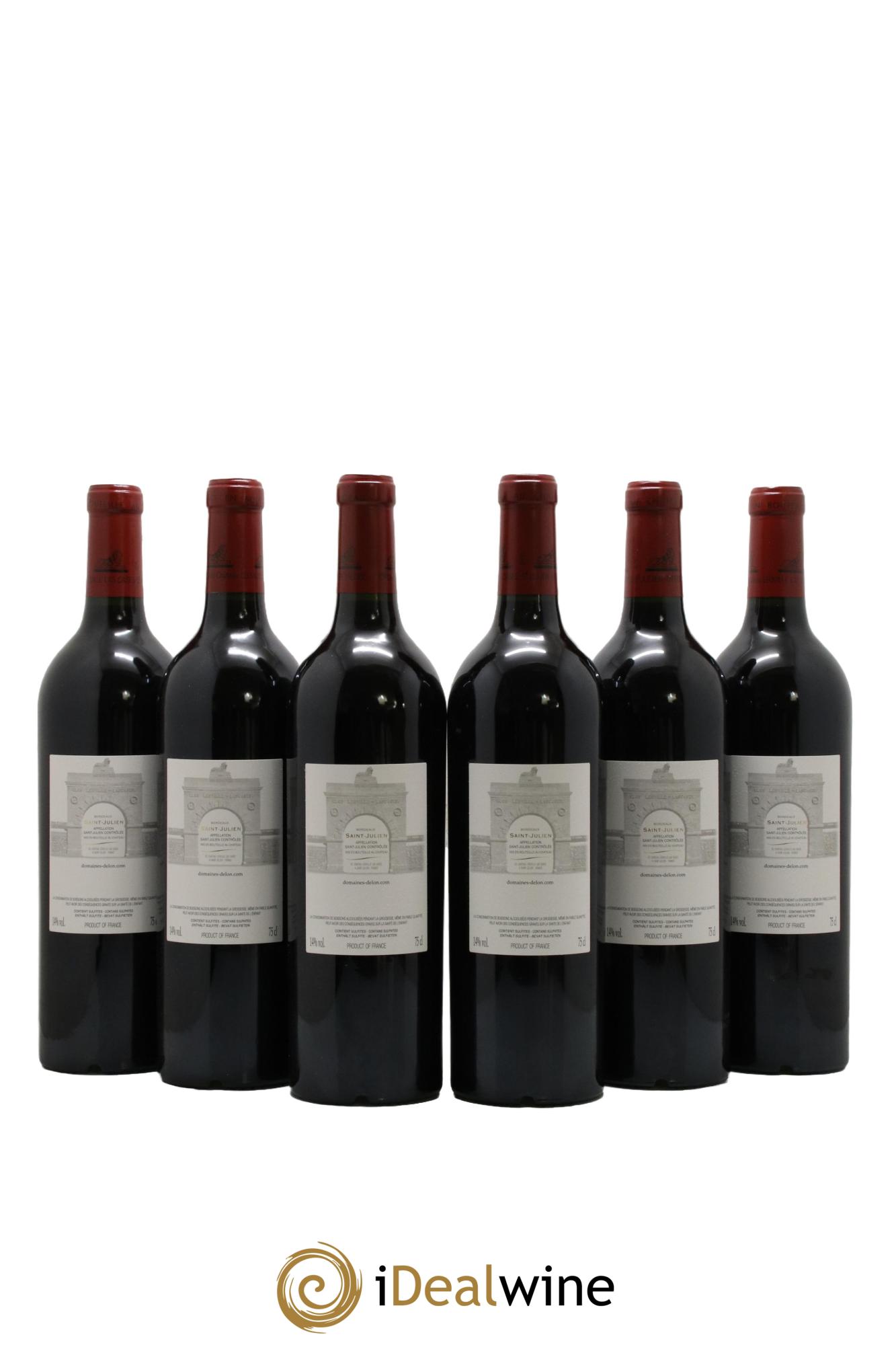 Château Léoville Las Cases 2ème Grand Cru Classé  2019 - Lot de 6 bouteilles - 1