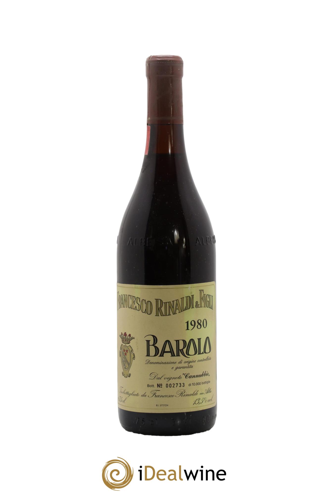 Barolo DOCG Francesco Rinaldi 1980 - Lot of 1 bottle - 0