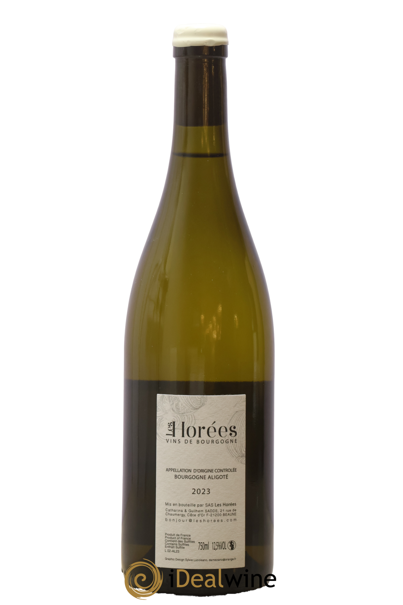 Bourgogne Aligoté En Coulezain Les Horées 2023 - Lot of 1 bottle - 1