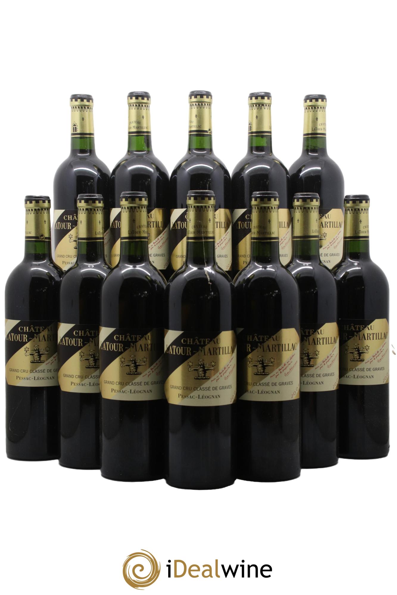 Château Latour-Martillac Cru Classé de Graves 2009 - Lot of 12 bottles - 0