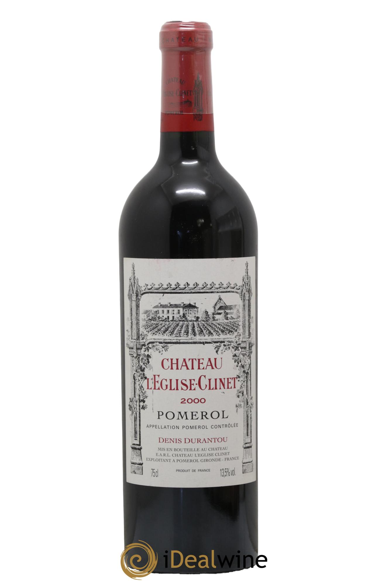 Château l' Église Clinet 2000 - Posten von 1 Flasche - 0