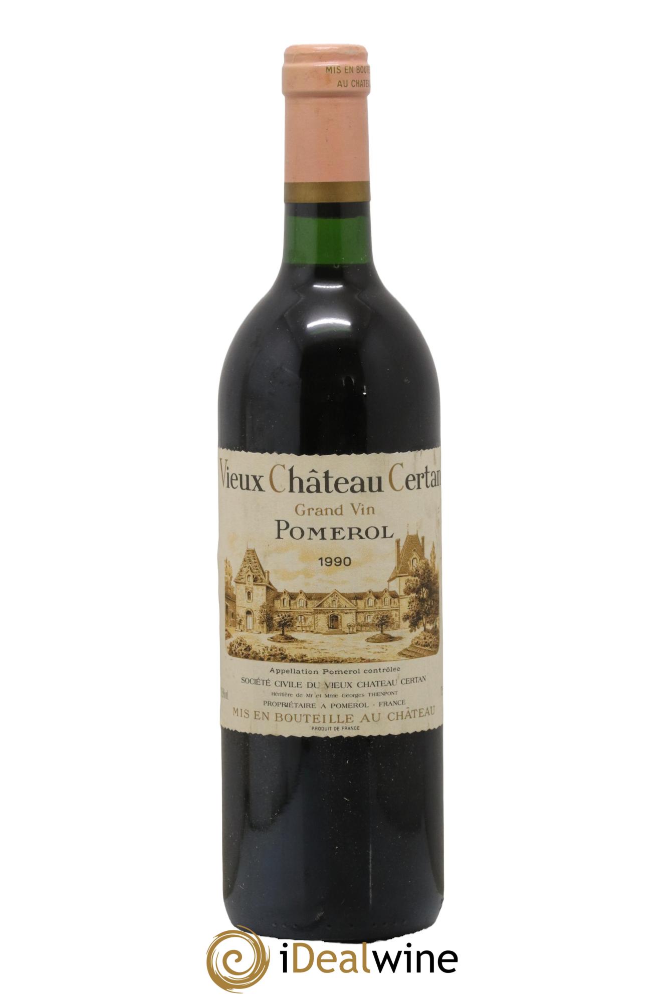 Vieux Château Certan 1990 - Lot de 1 bouteille - 0
