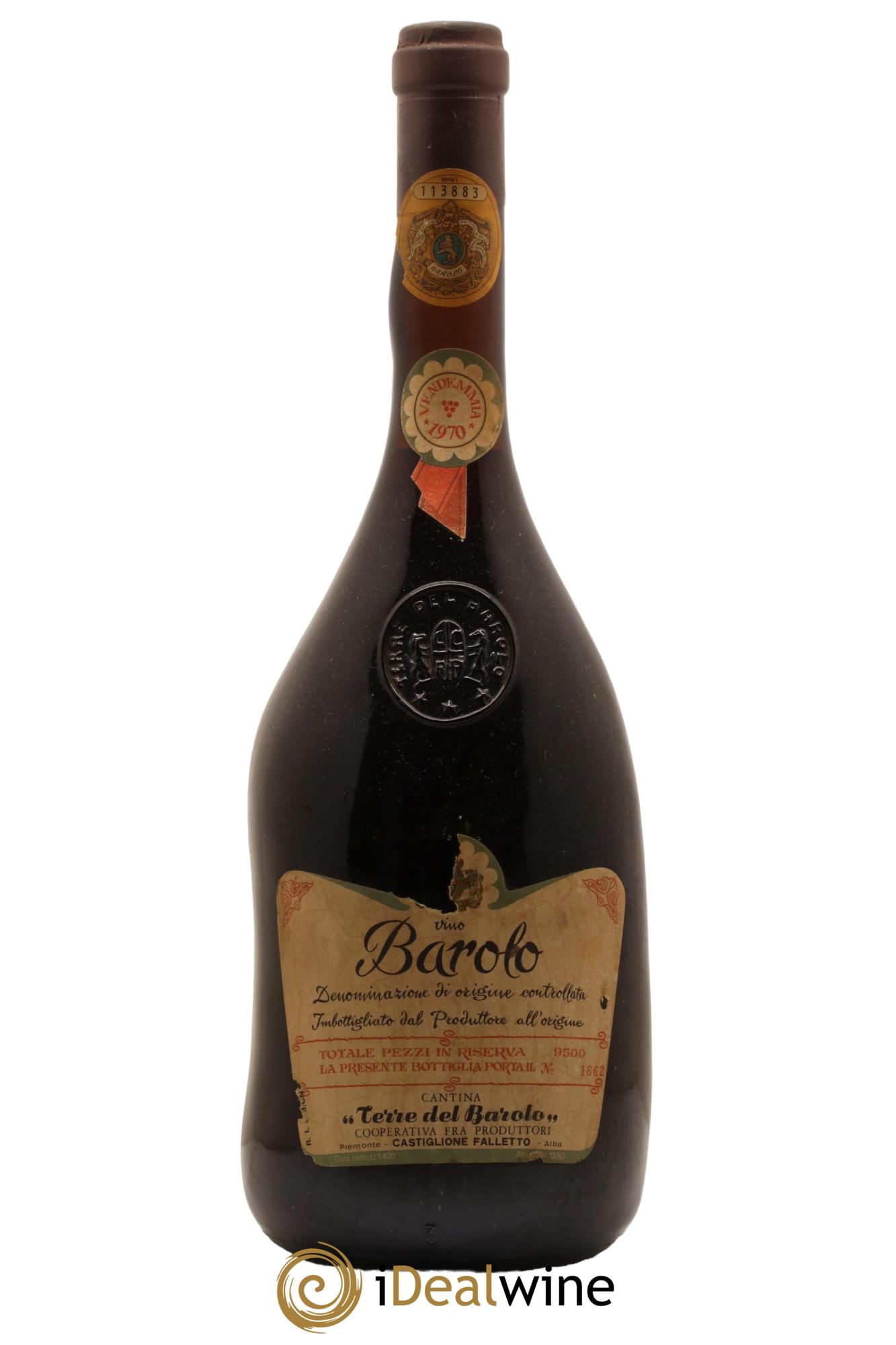 Barolo Riserva Terre del Barolo 1970 - Lot de 1 magnum - 0