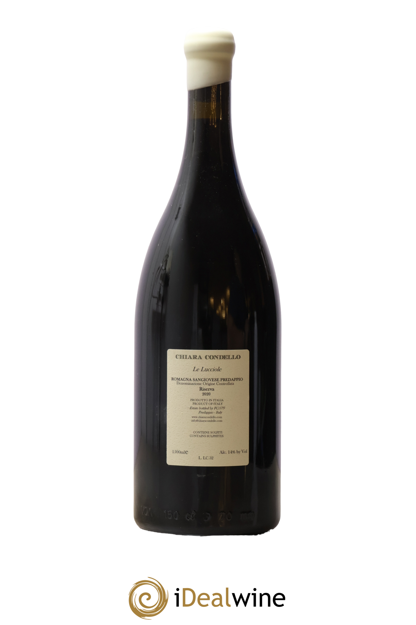 Sangiovese Di Romagna Predappio DOC Chiara Condello Le Lucciole Riserva 2020 - Lot de 1 magnum - 2