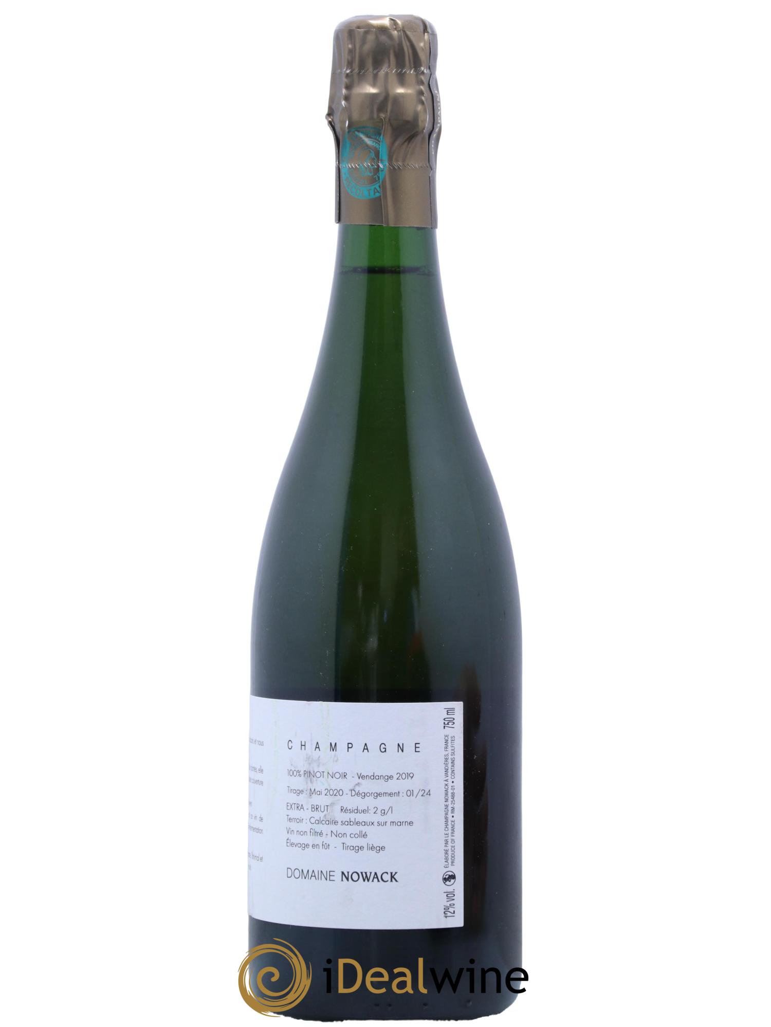 Champagne Bauchets Maison Nowack 2019 - Lot de 1 bouteille - 1
