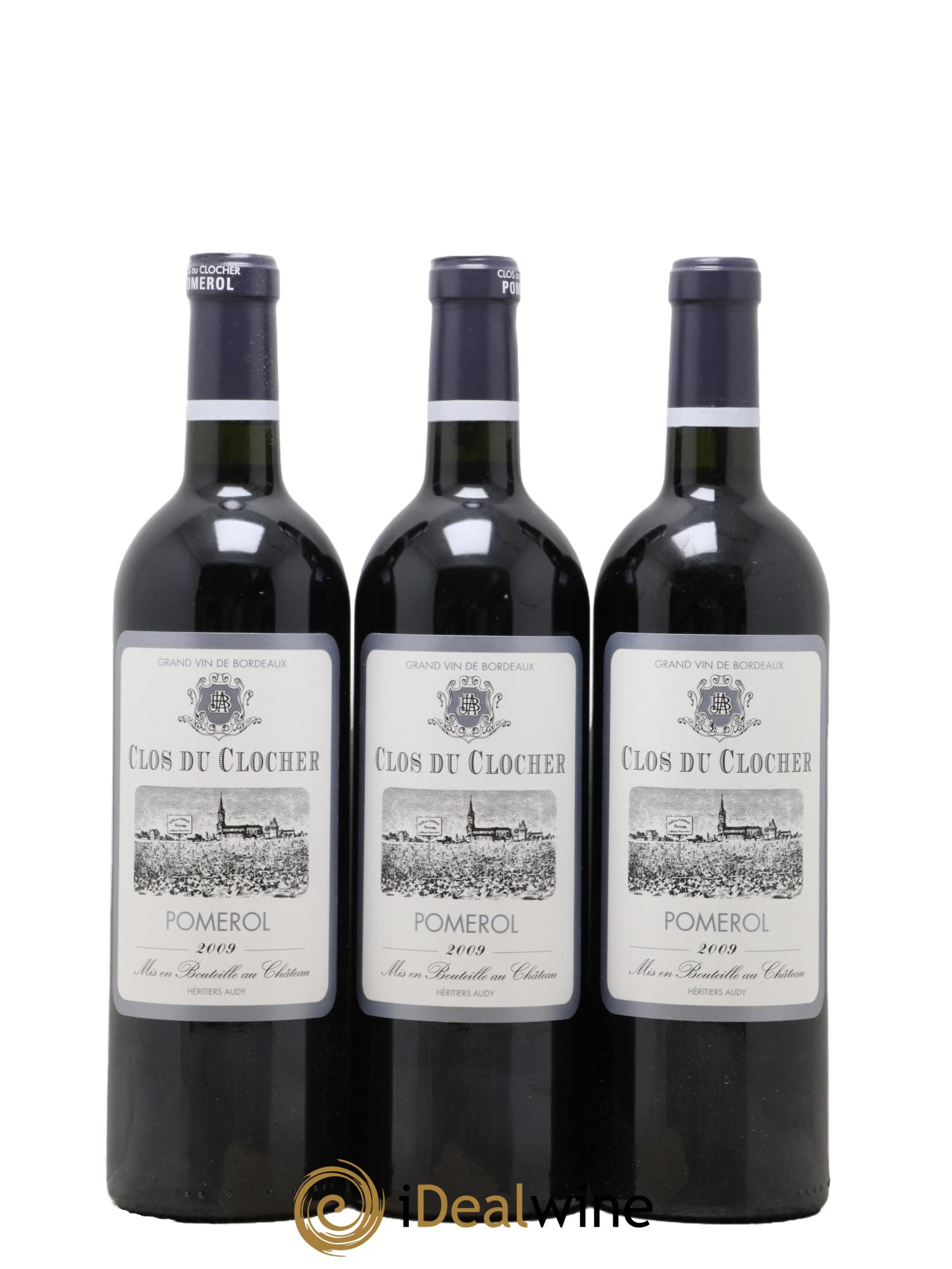 Clos du Clocher 2009 - Lot of 12 bottles - 1