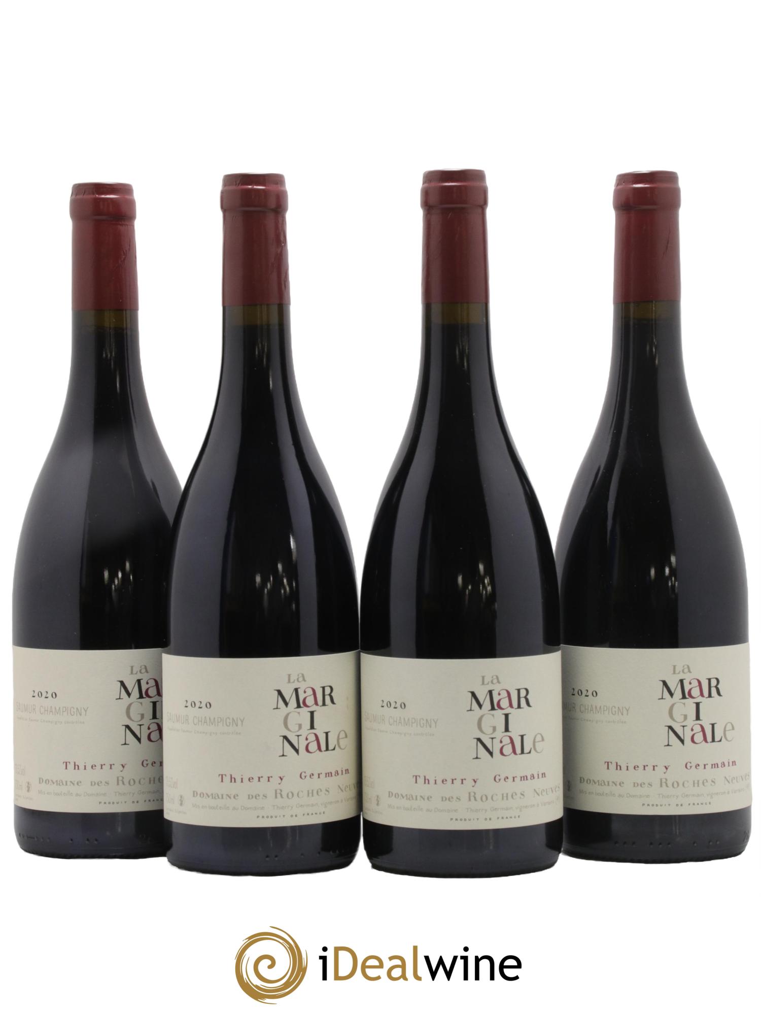 Saumur-Champigny La Marginale Domaine des Roches Neuves - Thierry Germain 2020 - Lot de 4 bouteilles - 0
