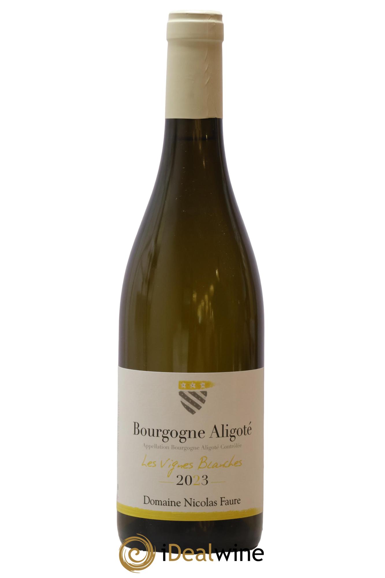 Bourgogne Aligoté Les Vignes Blanches Nicolas Faure 2023 - Lot de 1 bouteille - 0