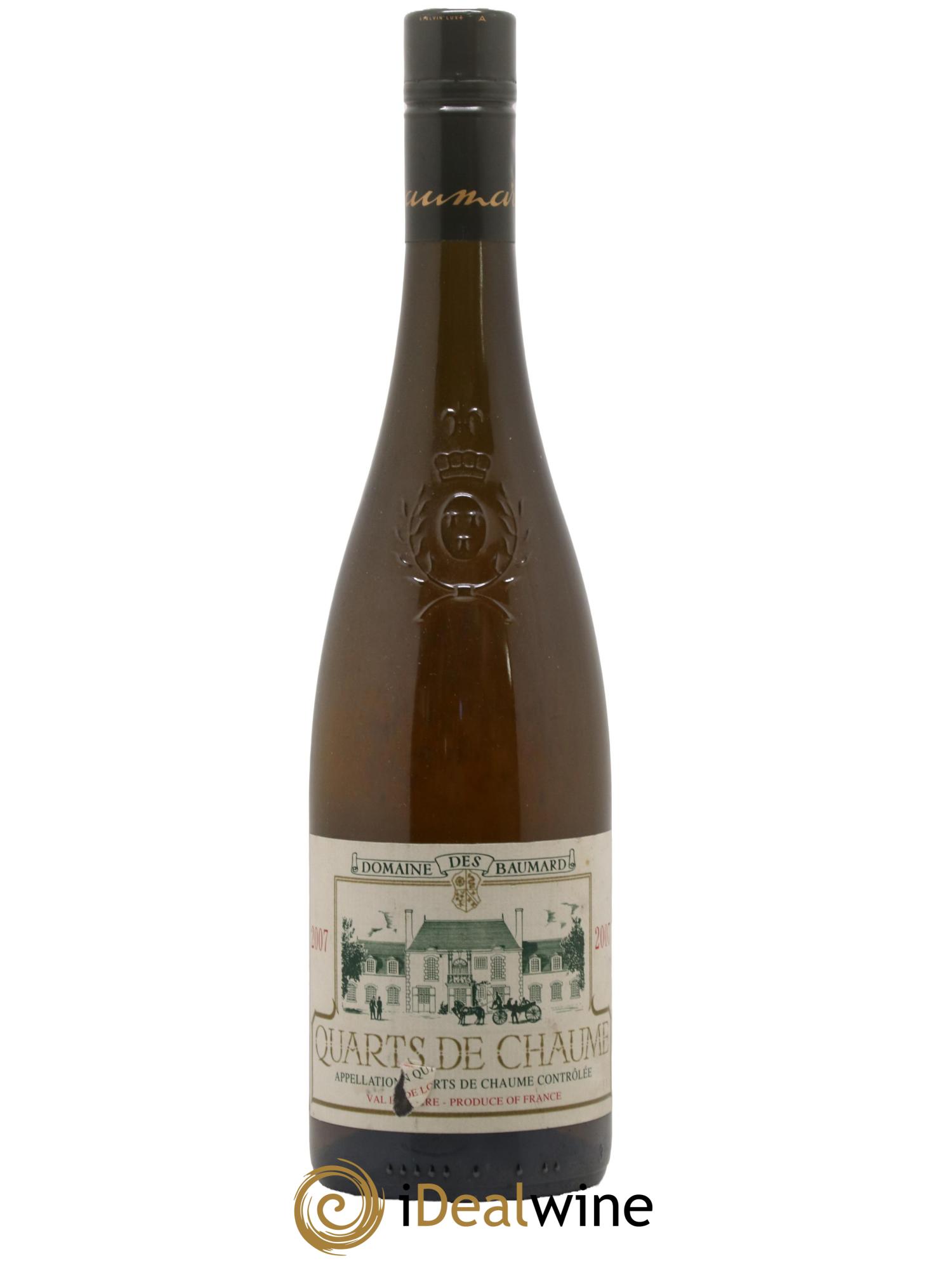 Quarts de Chaume Baumard (Domaine des) 2007 - Lotto di 1 bottiglia - 0