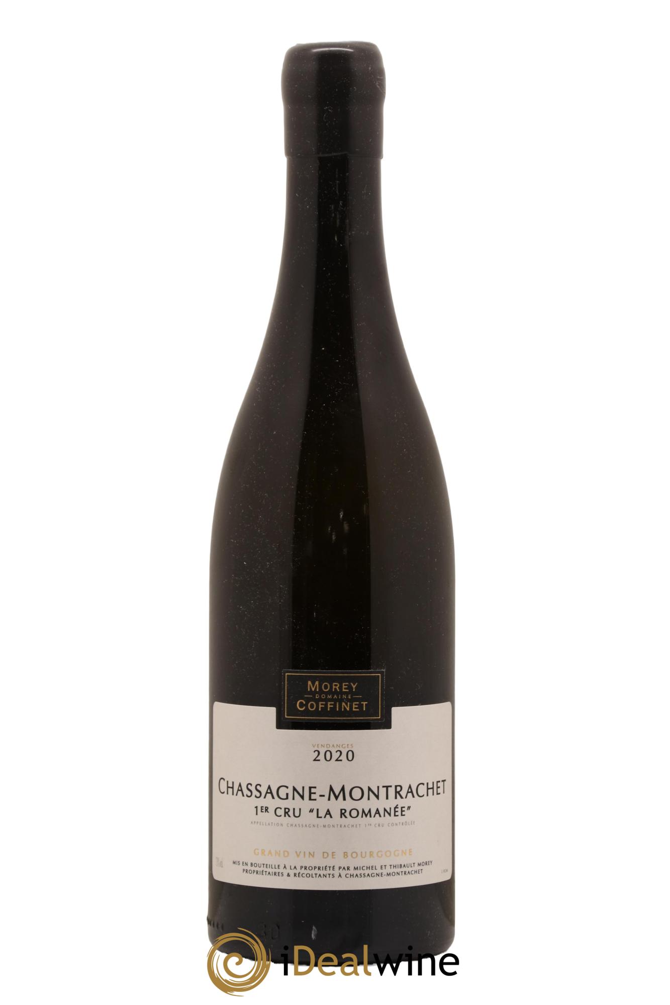 Chassagne-Montrachet 1er Cru La Romanée Morey-Coffinet (Domaine) 2020 - Lot de 1 bouteille - 0