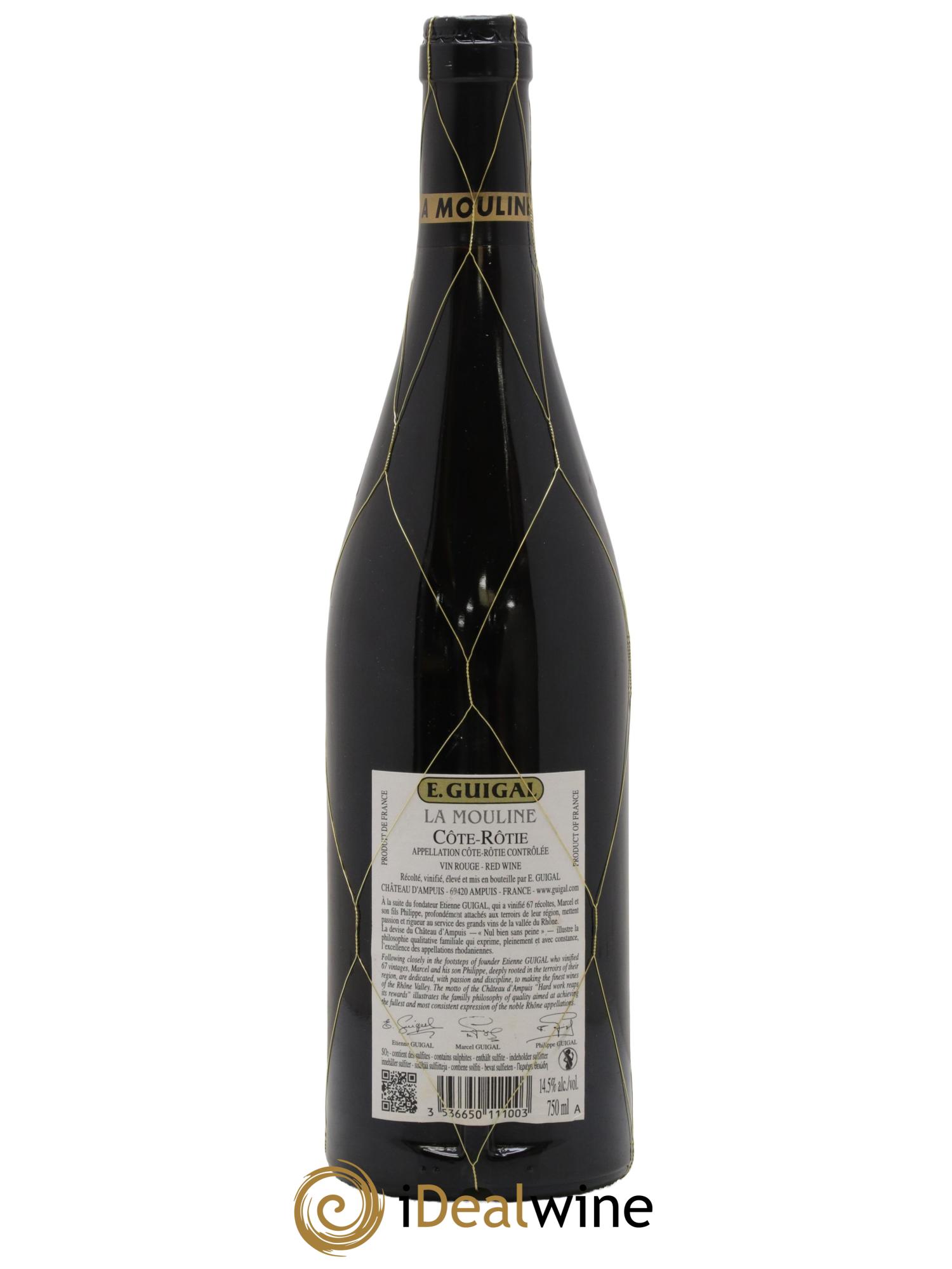 Côte-Rôtie La Mouline Guigal 2019 - Lot de 1 bouteille - 1