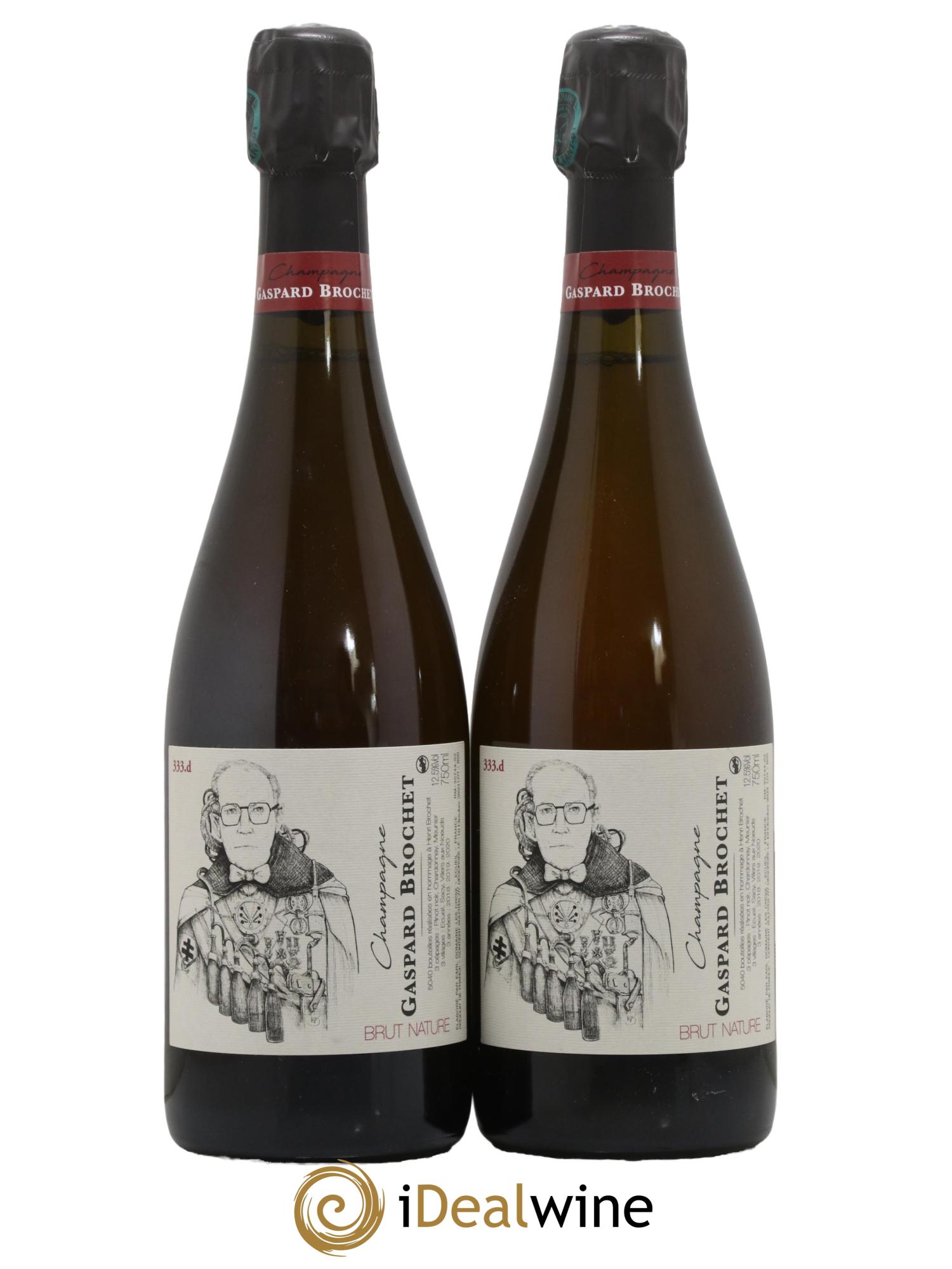 333.d Brut Nature Gaspard Brochet - Lot de 2 bouteilles - 0