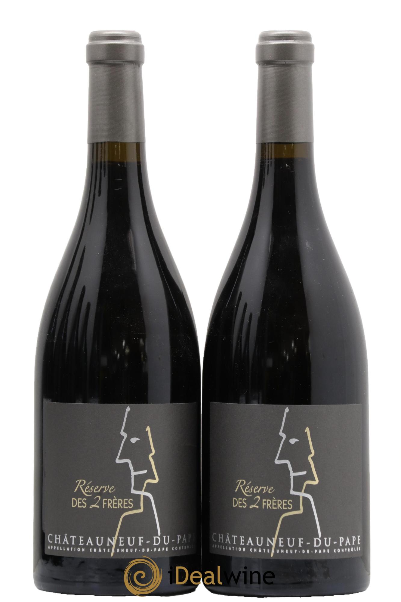 Châteauneuf-du-Pape Réserve des 2 frères Pierre Usseglio & Fils 2016 - Lot de 2 bouteilles - 0