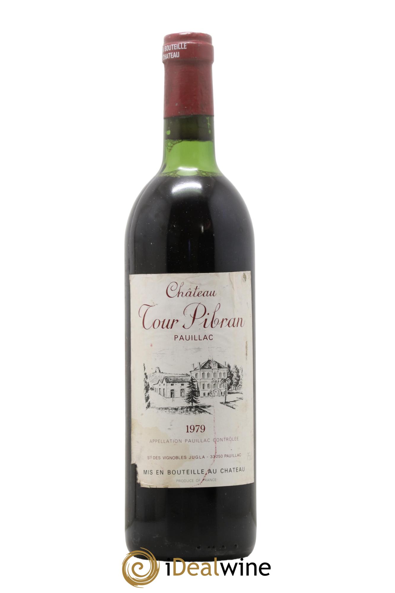Château Tour Pibran Cru Bourgeois 1979 - Lotto di 1 bottiglia - 0