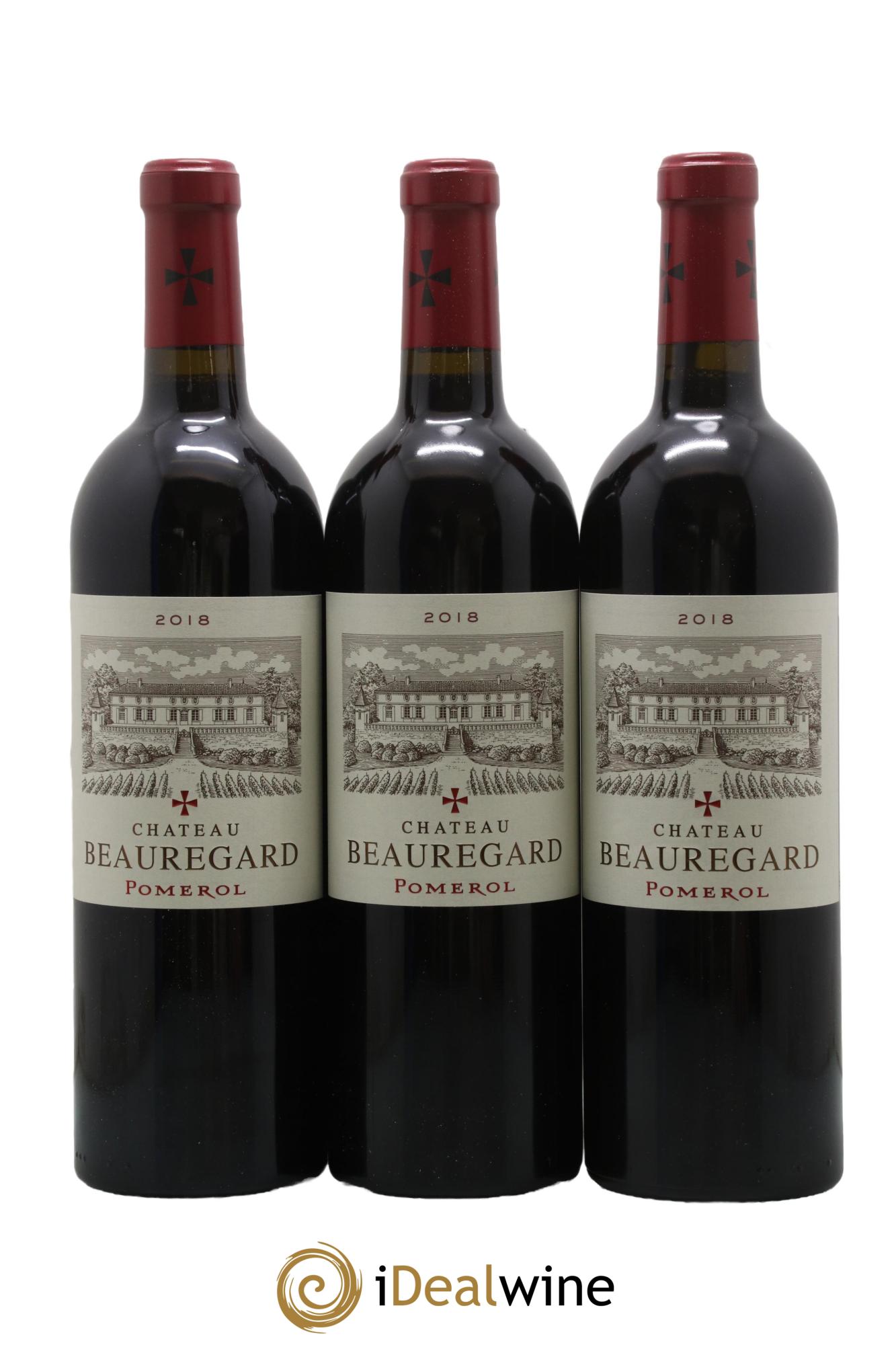 Château Beauregard 2018 - Lot of 3 bottles - 0