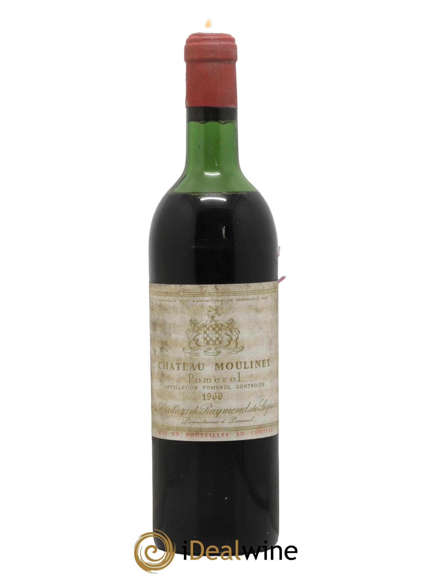Château Moulinet 1966 - Posten von 1 Flasche - 0