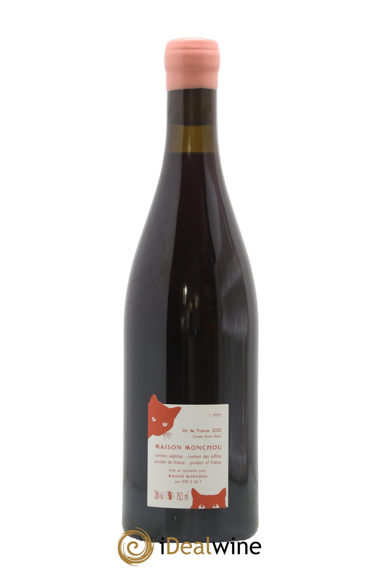 Vin de France Cuvée Ruan Ruan Maison Monchou 2022 - Lotto di 1 bottiglia - 1