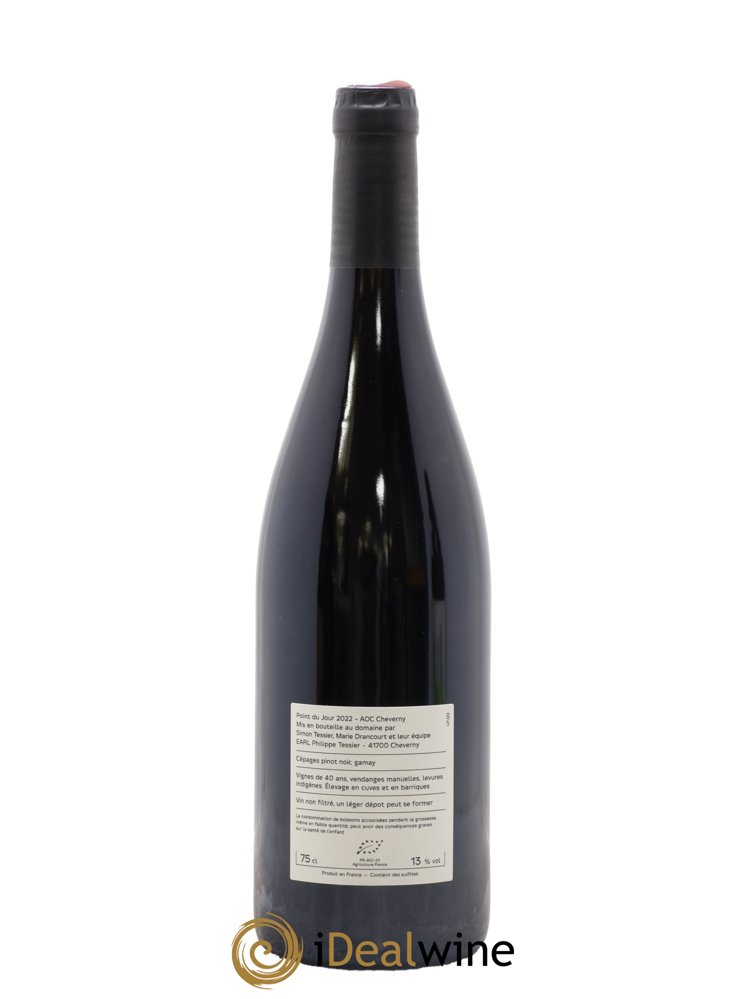 Cheverny Point du Jour Philippe Tessier 2022 - Lotto di 1 bottiglia - 1