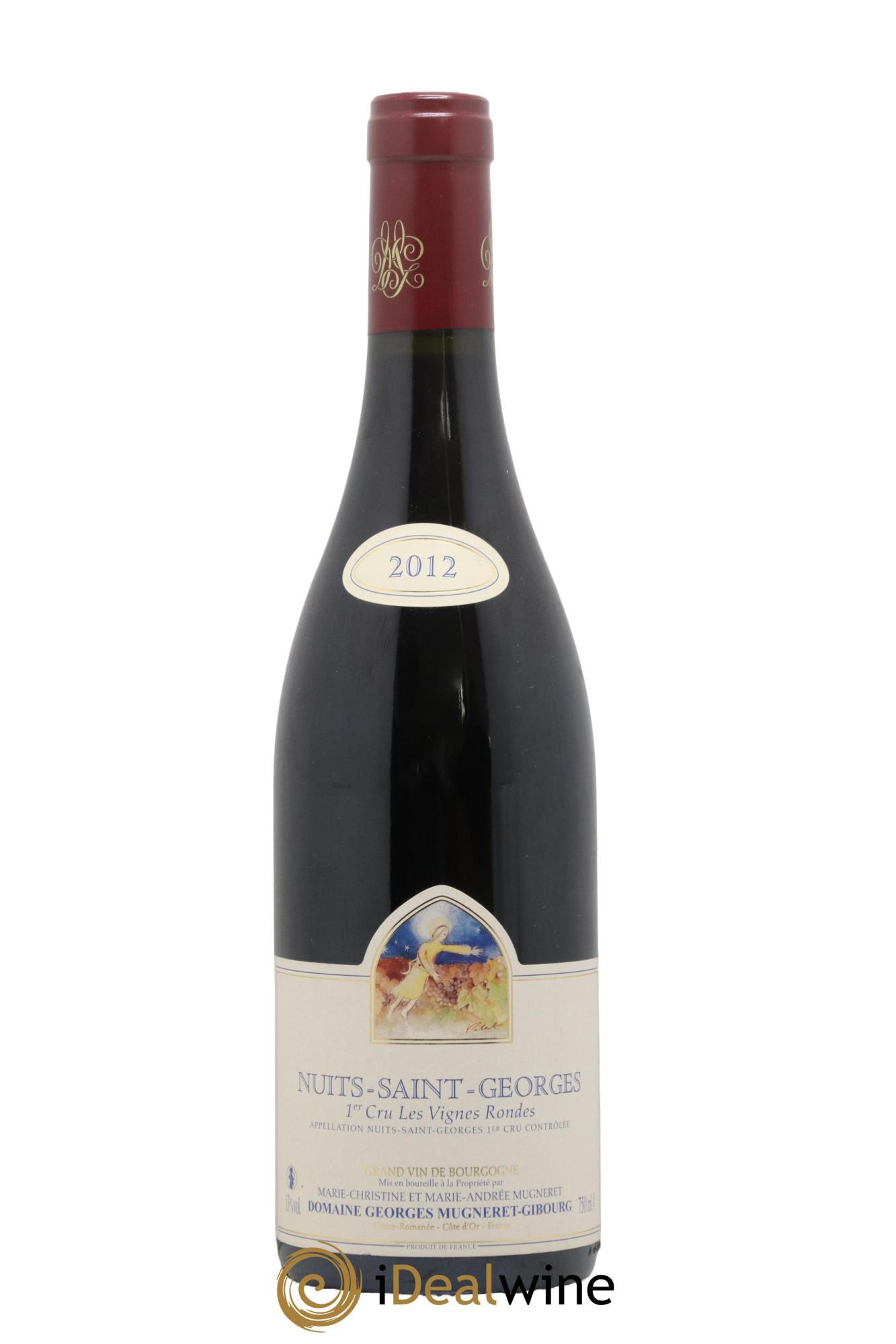 Nuits-Saint-Georges 1er Cru Les Vignes Rondes Mugneret-Gibourg (Domaine) 2012 - Lot de 1 bouteille - 0