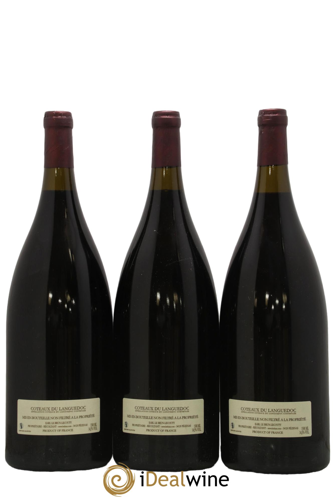 Coteaux du Languedoc Prieuré St-Jean de Bébian 2005 - Lot of 3 magnums - 1