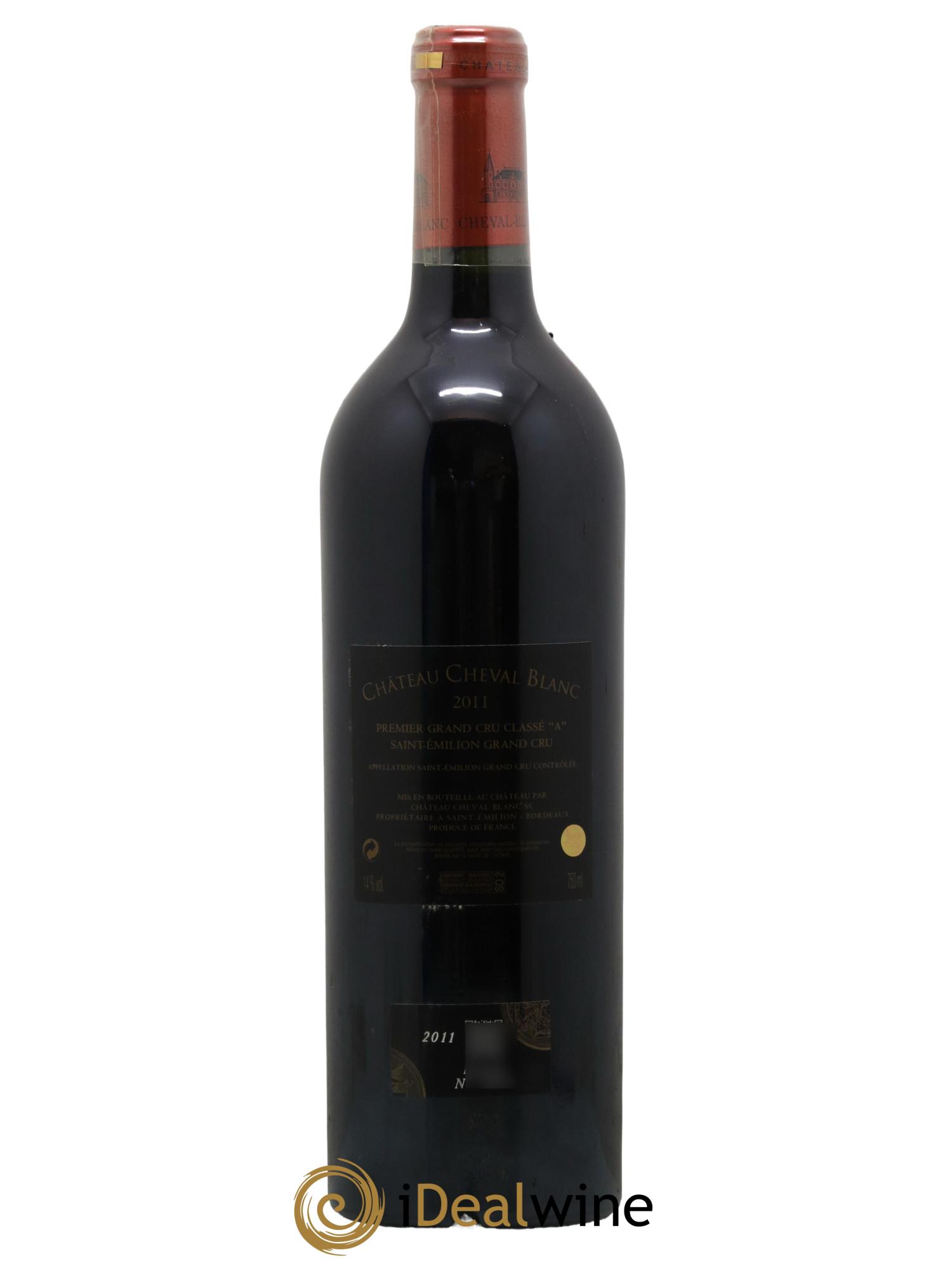 Château Cheval Blanc 1er Grand Cru Classé A 2011 - Lot de 1 bouteille - 2