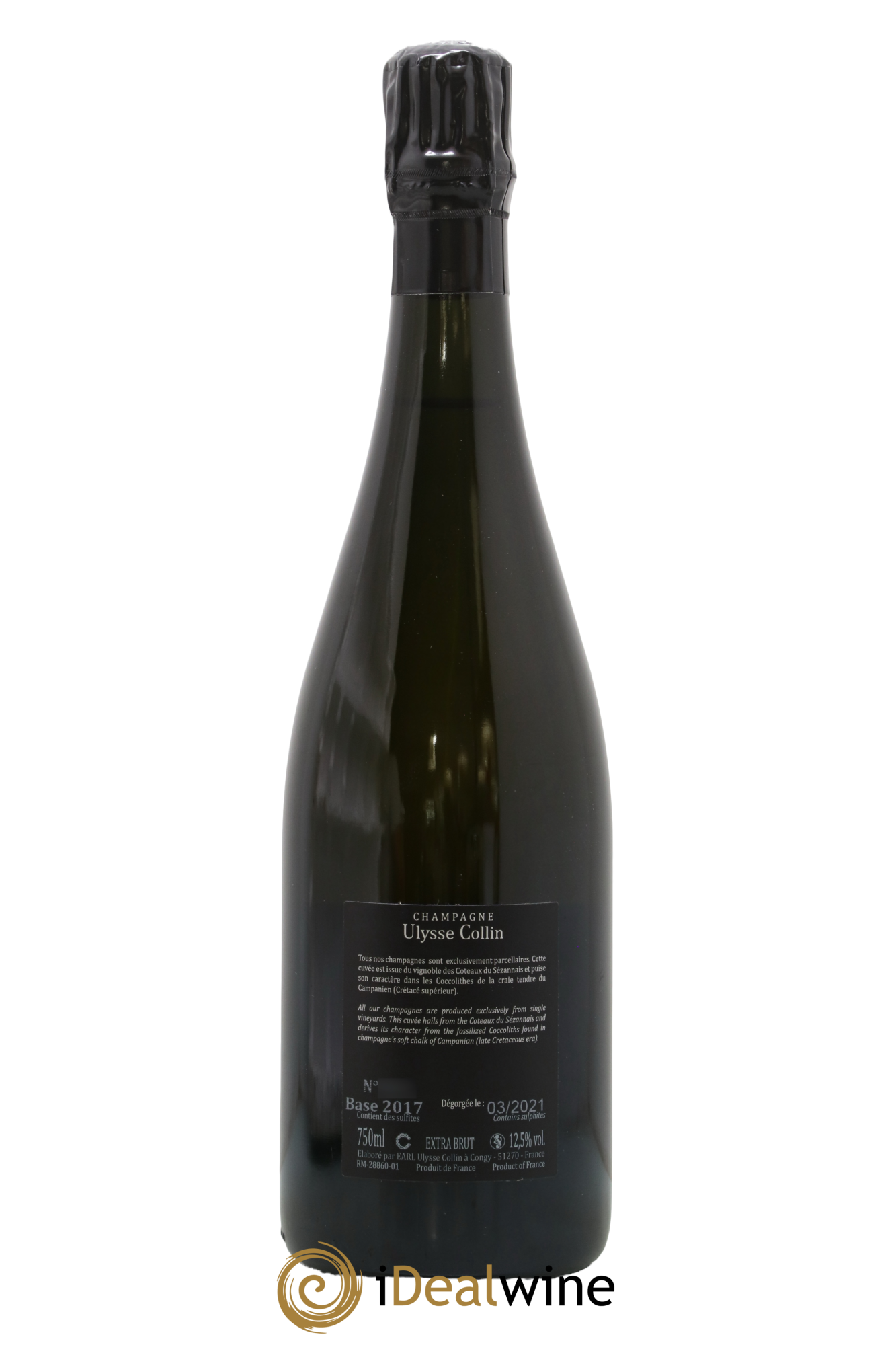 Les Maillons Blanc de Noirs Extra-Brut Ulysse Collin - Lot of 1 bottle - 1