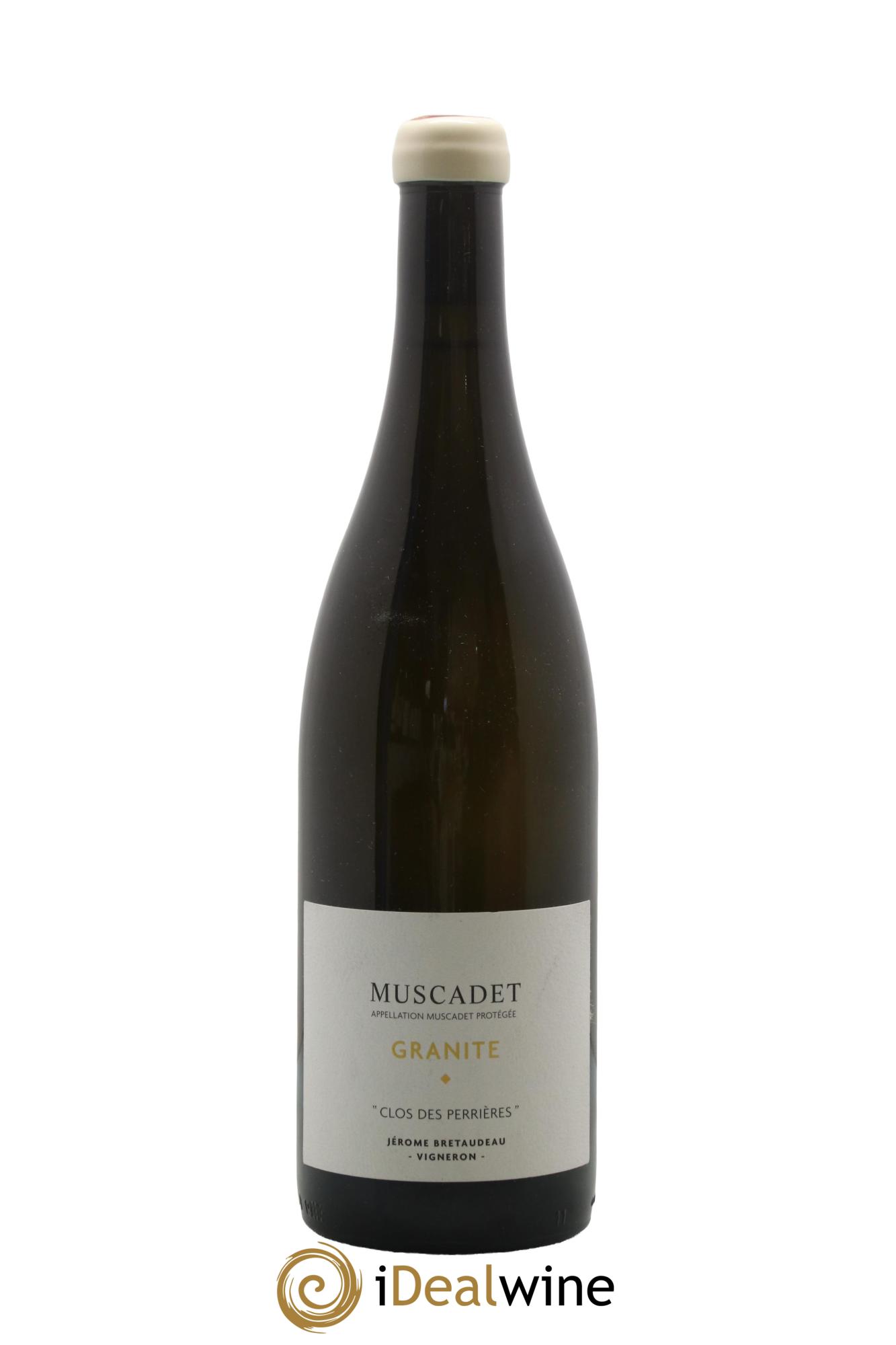 Muscadet-Sèvre-et-Maine Granite Clos des Perrières Jérôme Bretaudeau - Domaine de Bellevue 2019 - Lot de 1 bouteille - 0