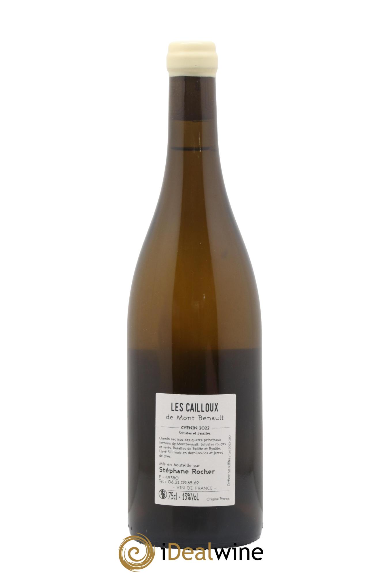 Vin de France Les Cailloux de Montbenault La Ferme du Mont Benault - Stéphane Rocher 2022 - Lotto di 1 bottiglia - 1