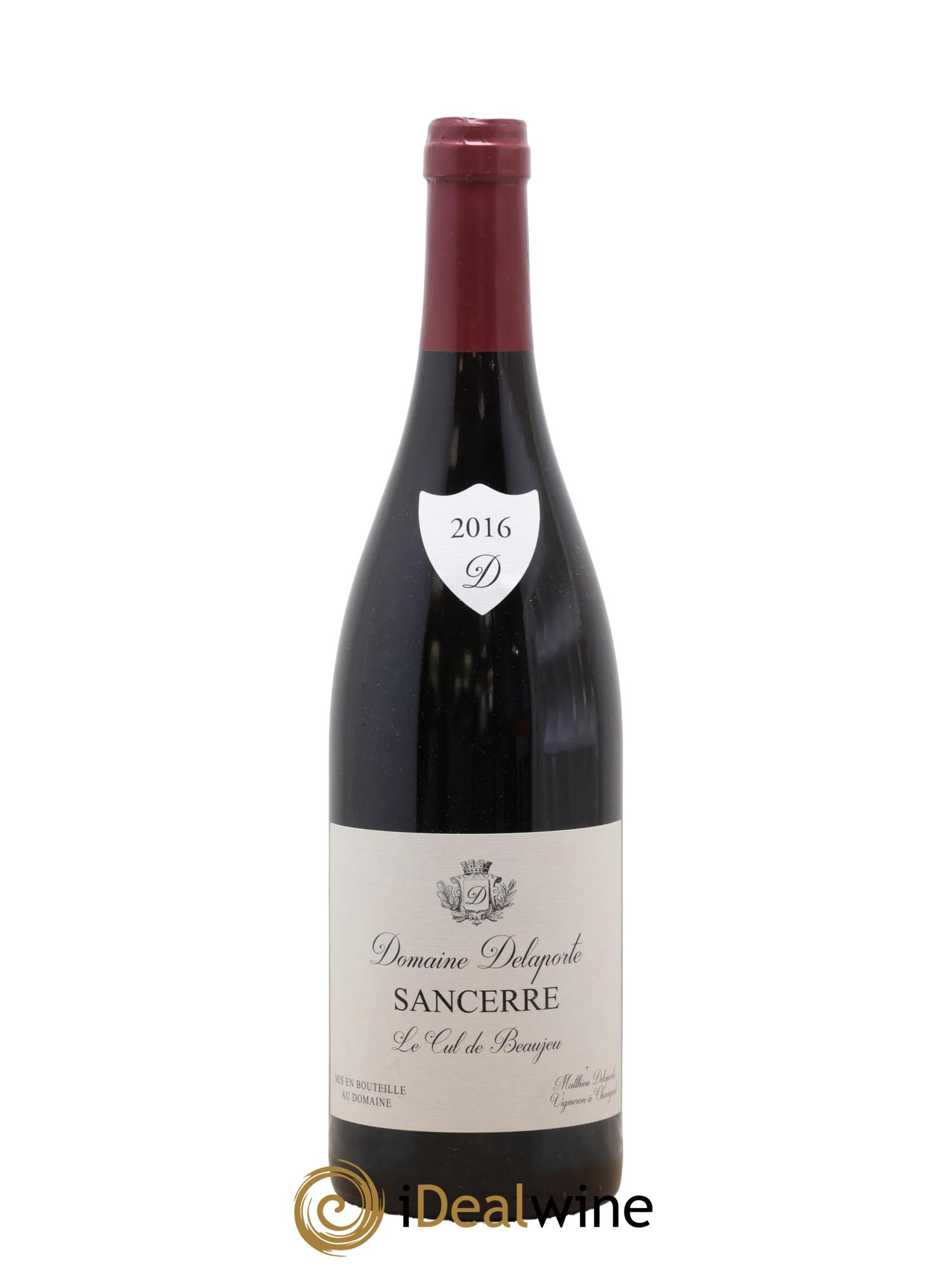 Sancerre Le Cul de Beaujeu Delaporte 2016 - Lot de 1 bouteille - 0