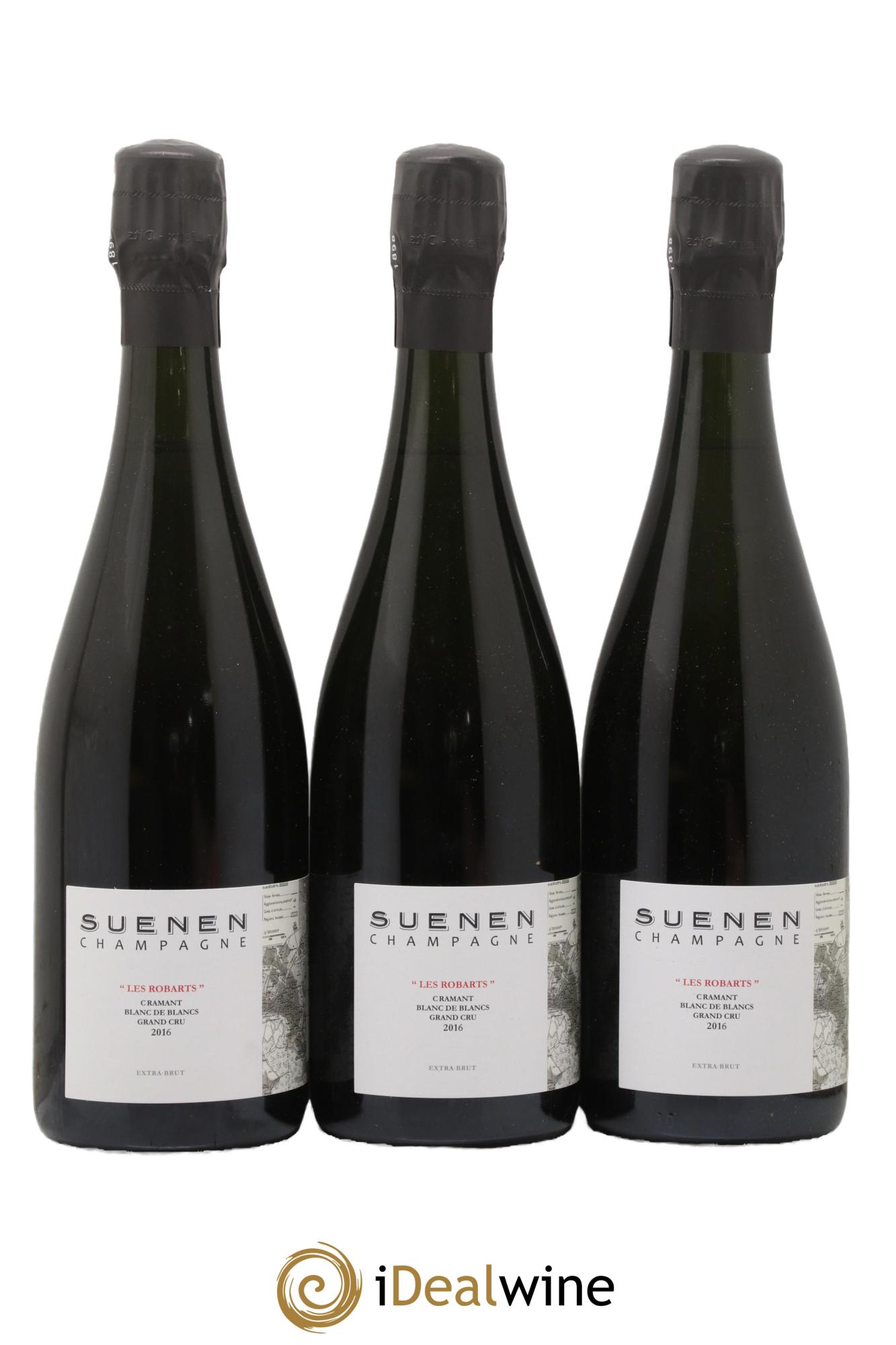 Les Robarts Blanc de Blancs Extra-Brut Suenen 2016 - Lot de 3 bouteilles - 0