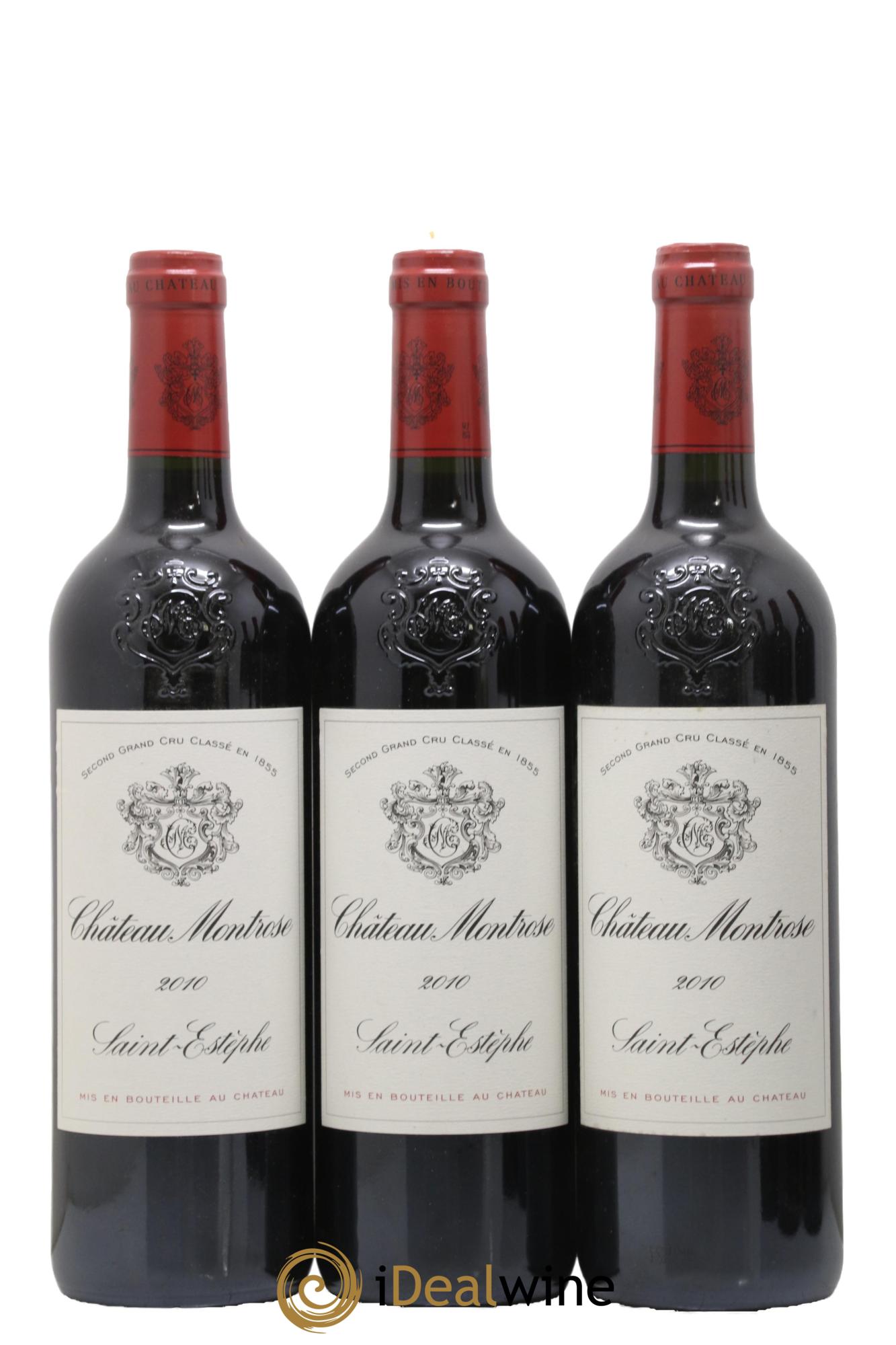 Château Montrose 2ème Grand Cru Classé 2010 - Lot de 6 bouteilles - 1