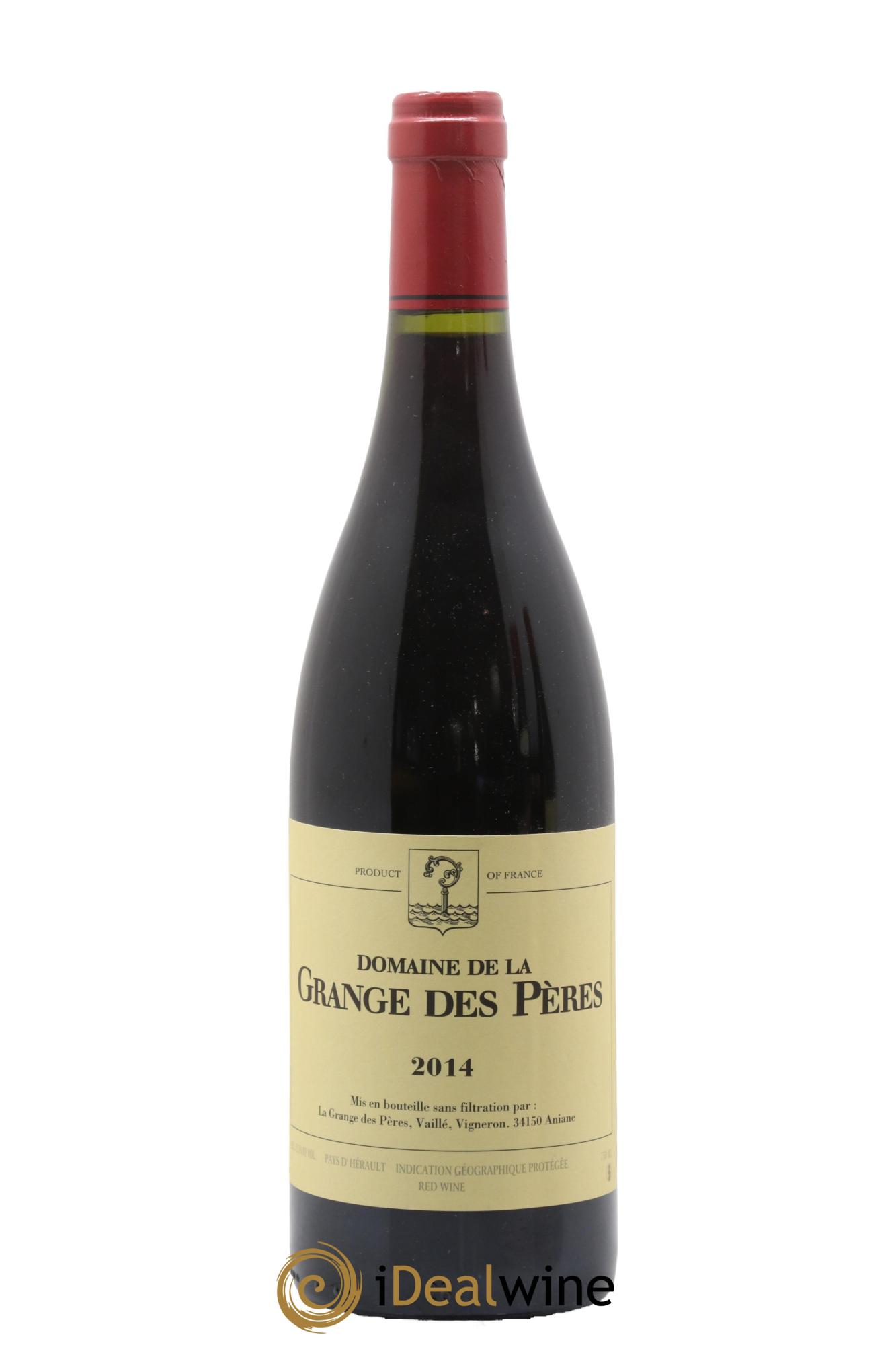Pays d'Hérault Grange des Pères Laurent Vaillé 2014 - Lot de 1 bouteille - 0