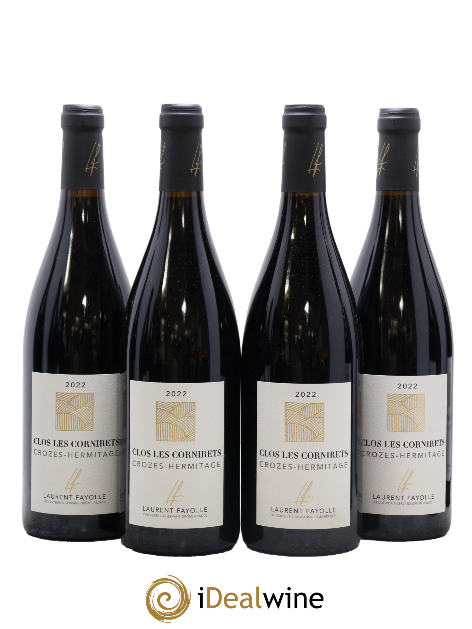 Crozes-Hermitage Clos les Cornirets Laurent Fayolle 2022 - Lot de 4 bouteilles - 0