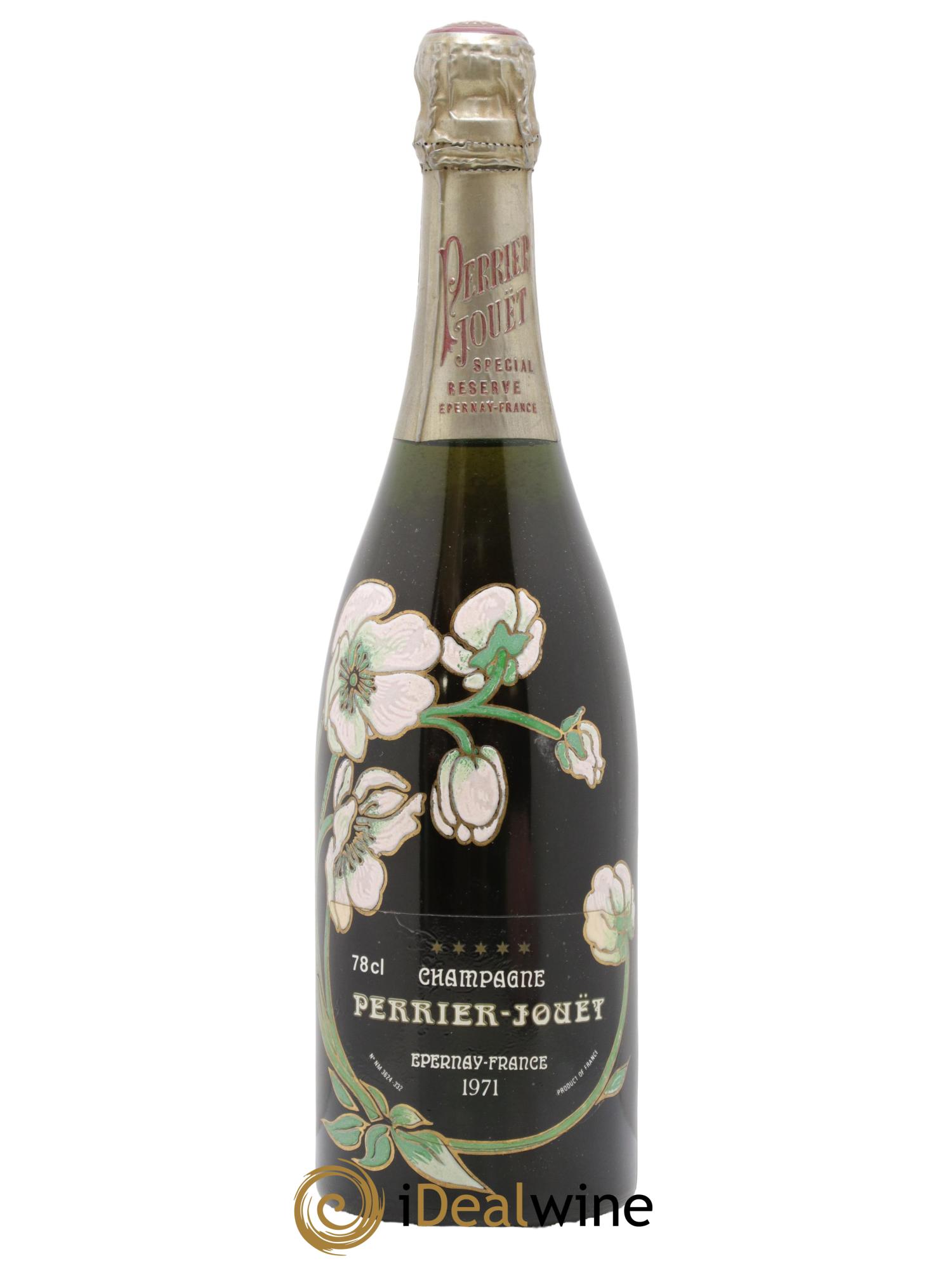 Cuvée Belle Epoque Brut Perrier-Jouët Special Reserve 1971 - Lotto di 1 bottiglia - 0